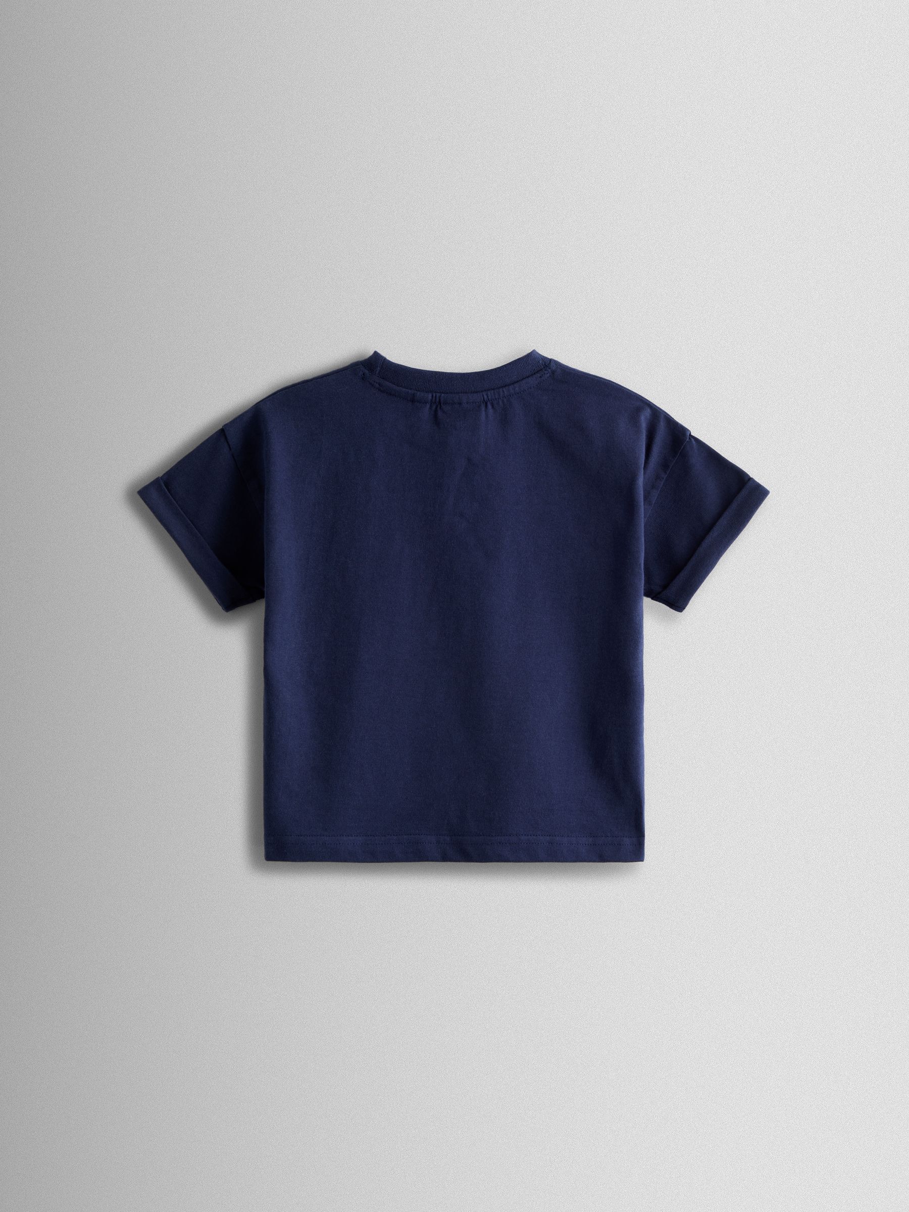 Blue Printed T-Shirt & Shorts Set - Image 3 of 6