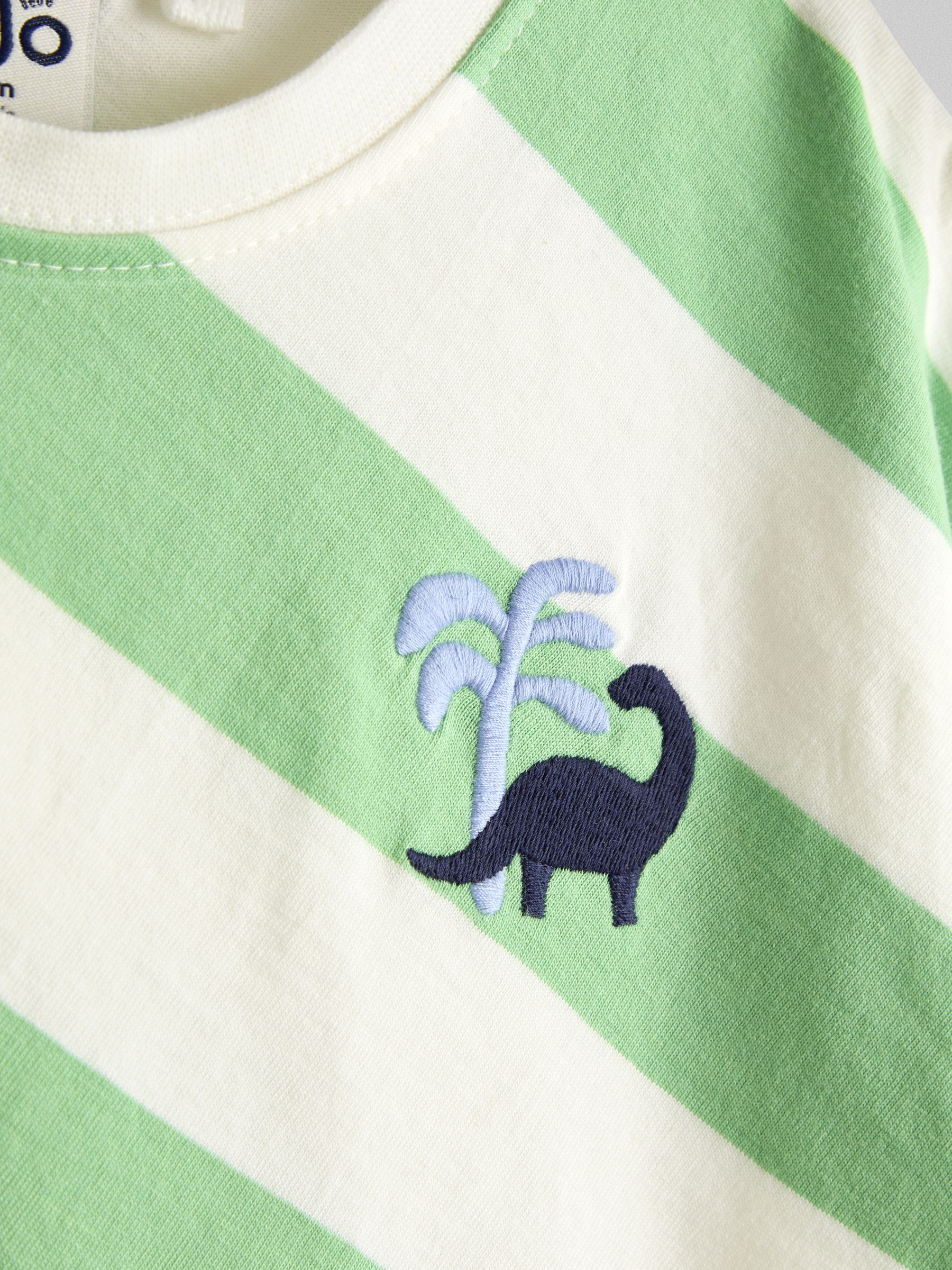 Green Dino 2-Piece T-Shirt & Shorts Set - Image 6 of 6 Green Dino 2-Piece T-Shirt & Shorts Set - Image 6 of 6