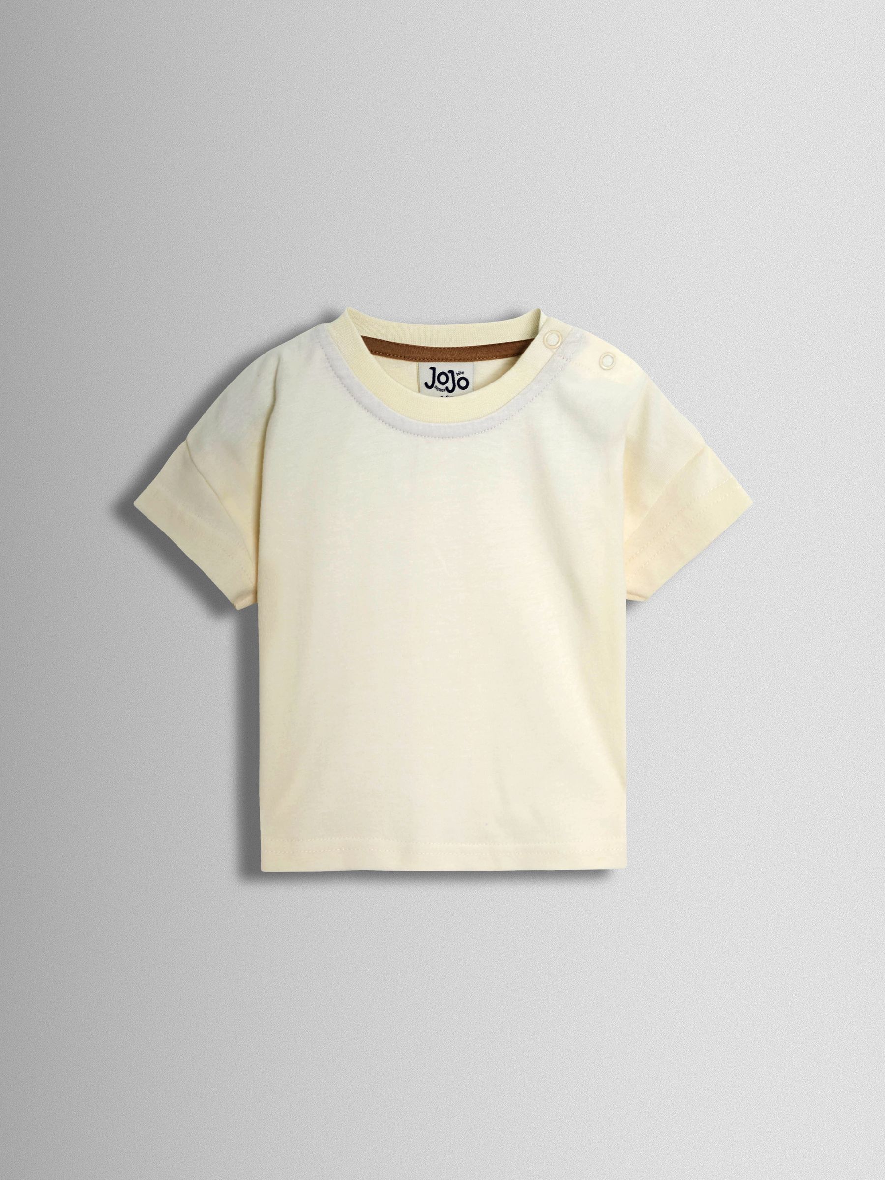 Blue 3-Piece Stripe Dungarees & T-Shirt Set with Hat - Image 4 of 8