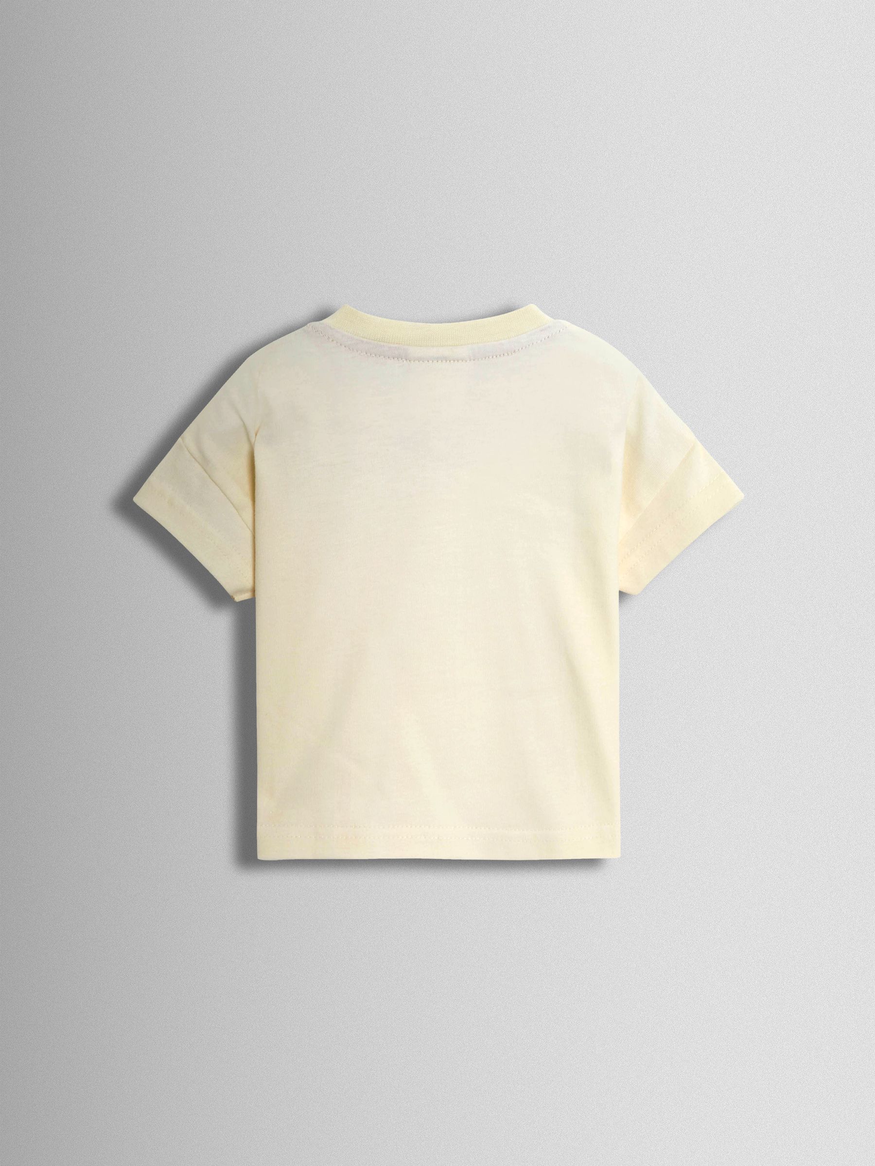 Blue 3-Piece Stripe Dungarees & T-Shirt Set with Hat - Image 5 of 8