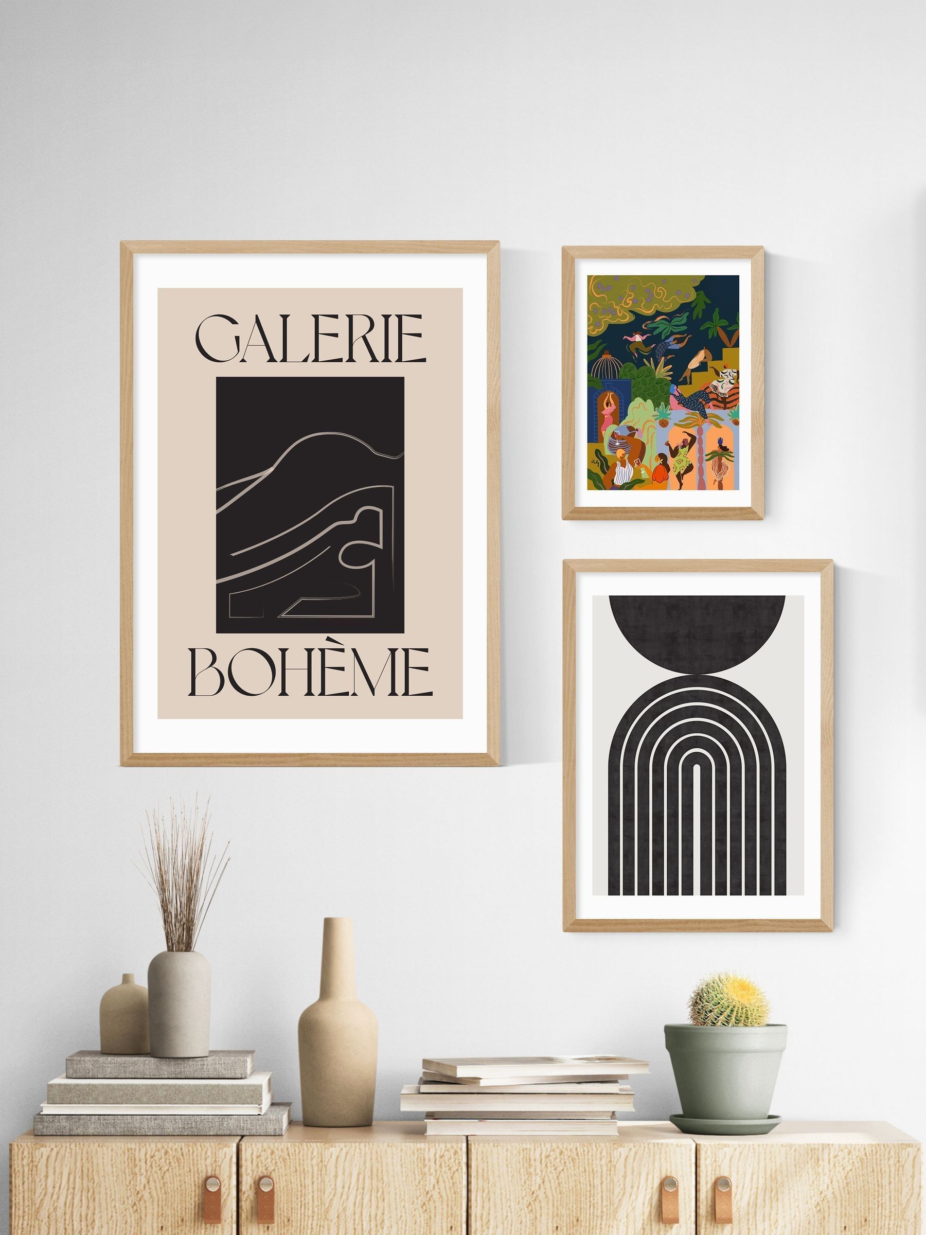 Oak Fiesta Wall Art Print by Arty Guava - Image 3 of 3 Oak Fiesta Wall Art Print by Arty Guava - Image 3 of 3