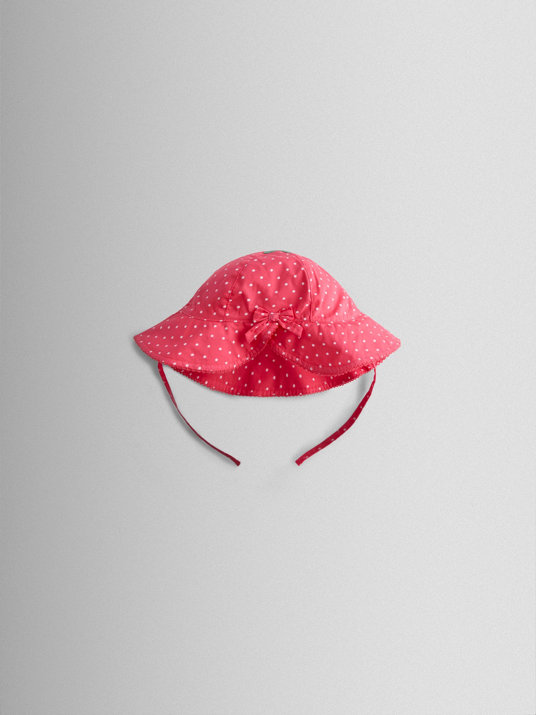 Pink Strawberry Sun Hat - Image 1 of 4