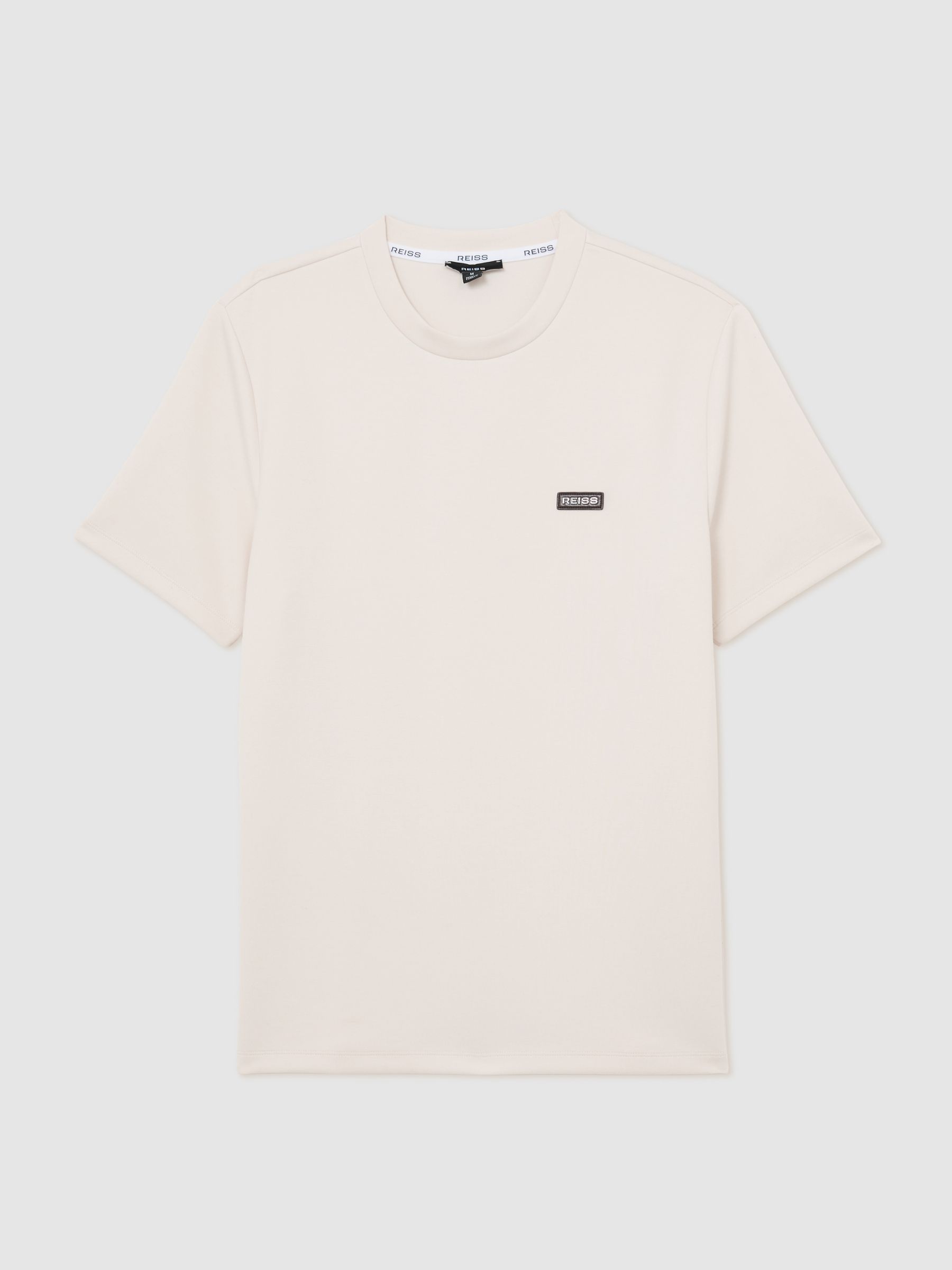 Premium Interlock Logo T-Shirt in Off White - Image 2 of 6