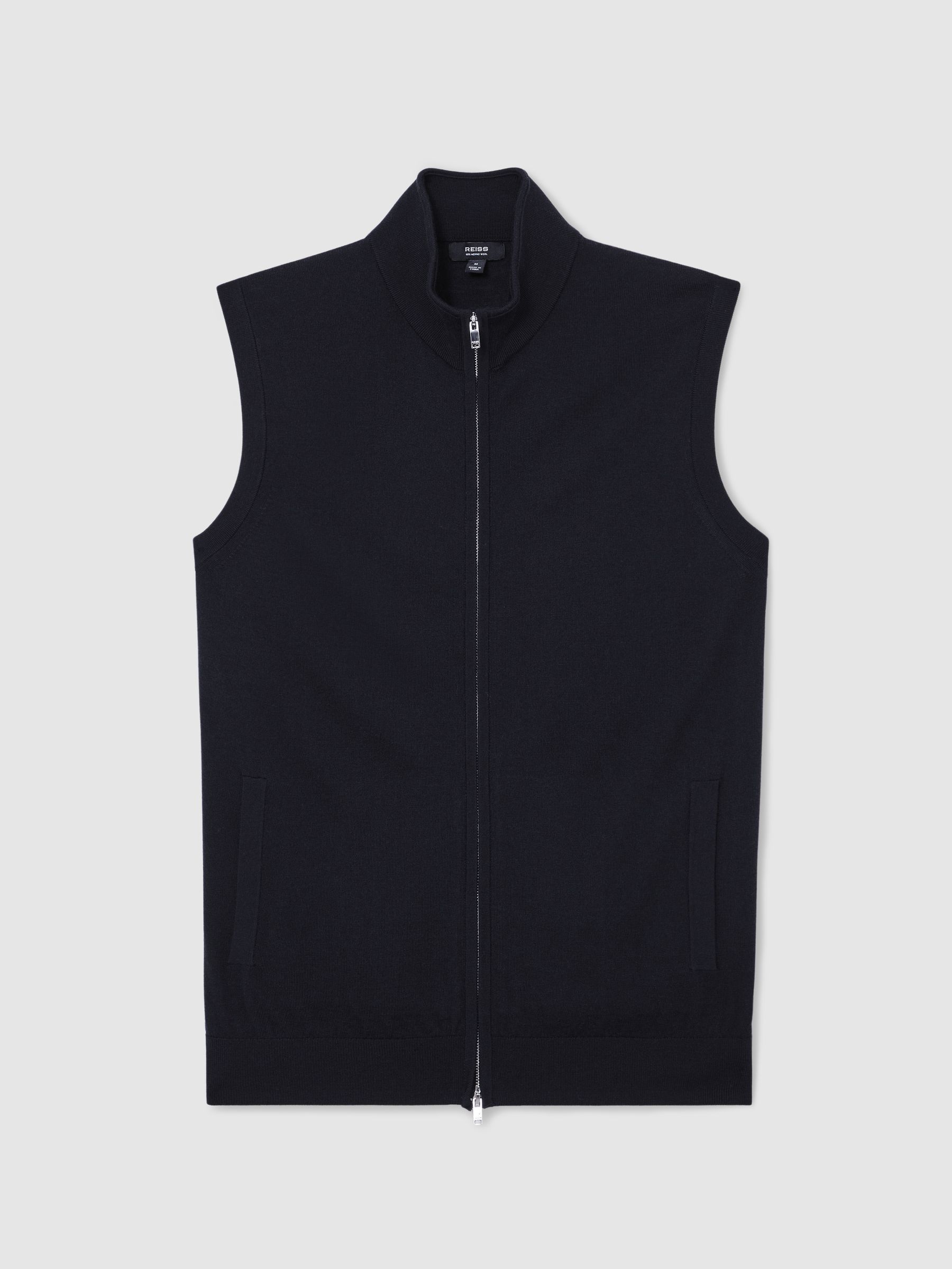 Vest i marineblå - Billede 2 af 6