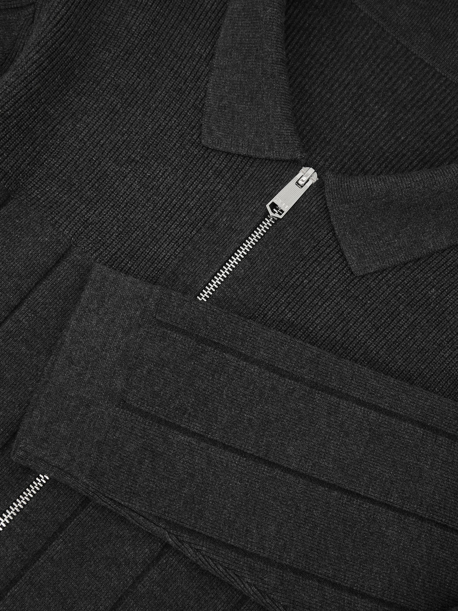 Cardigan in Charcoal Melange - Image 5 of 5