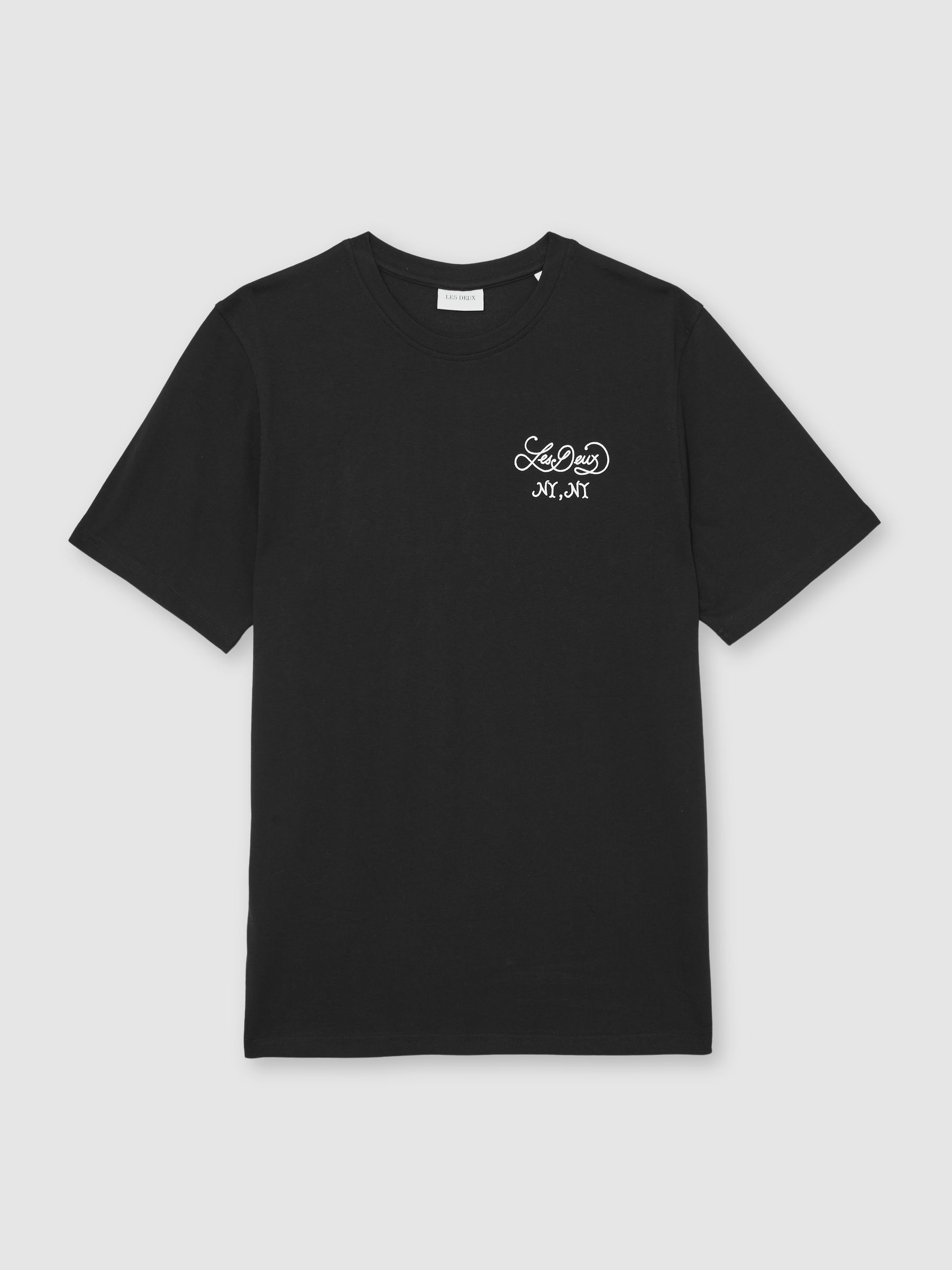 Les Deux Orchard T-Shirt in Schwarz - Bild 2 von 5