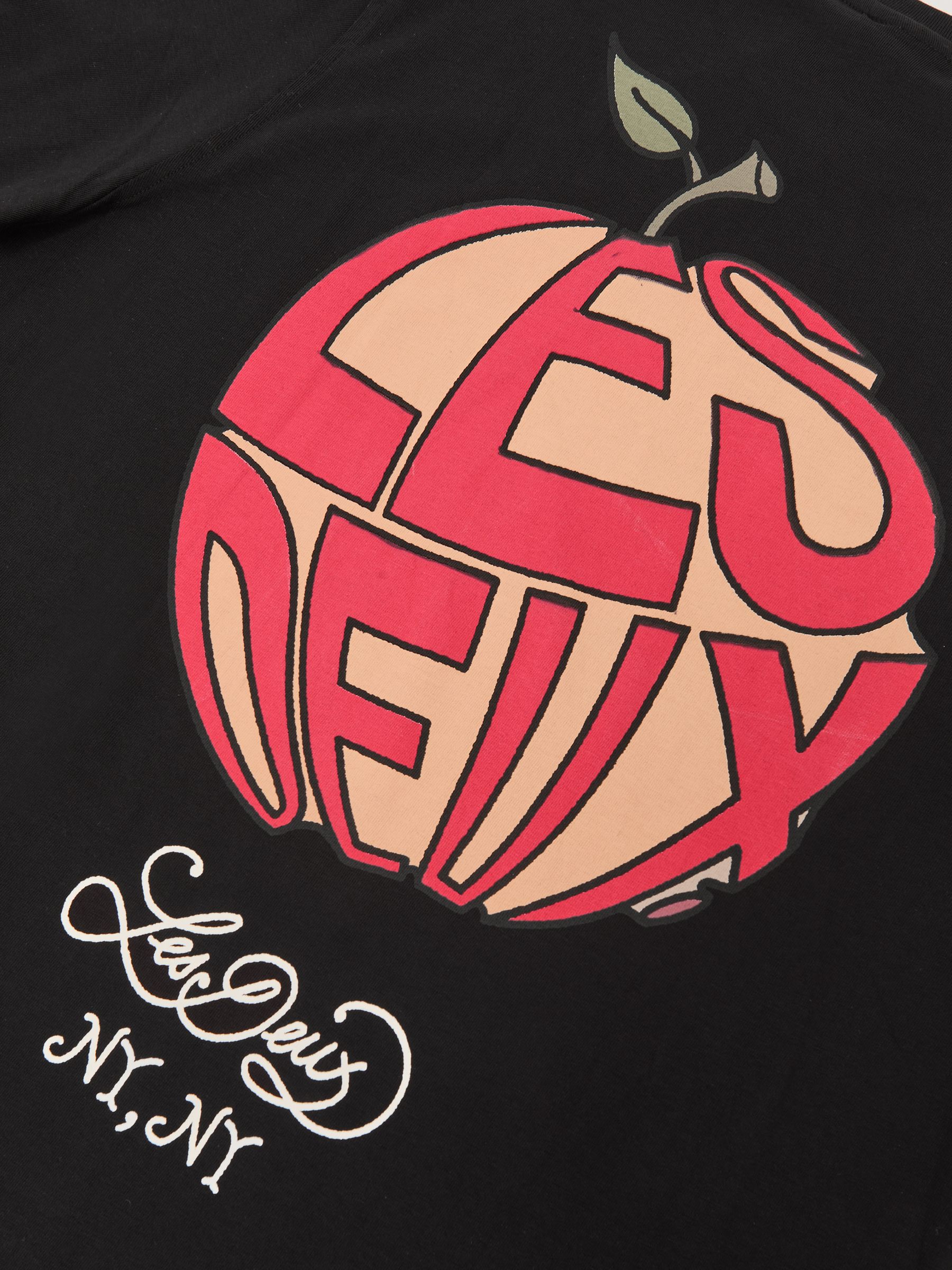 Les Deux Orchard T-Shirt in Schwarz - Bild 5 von 5