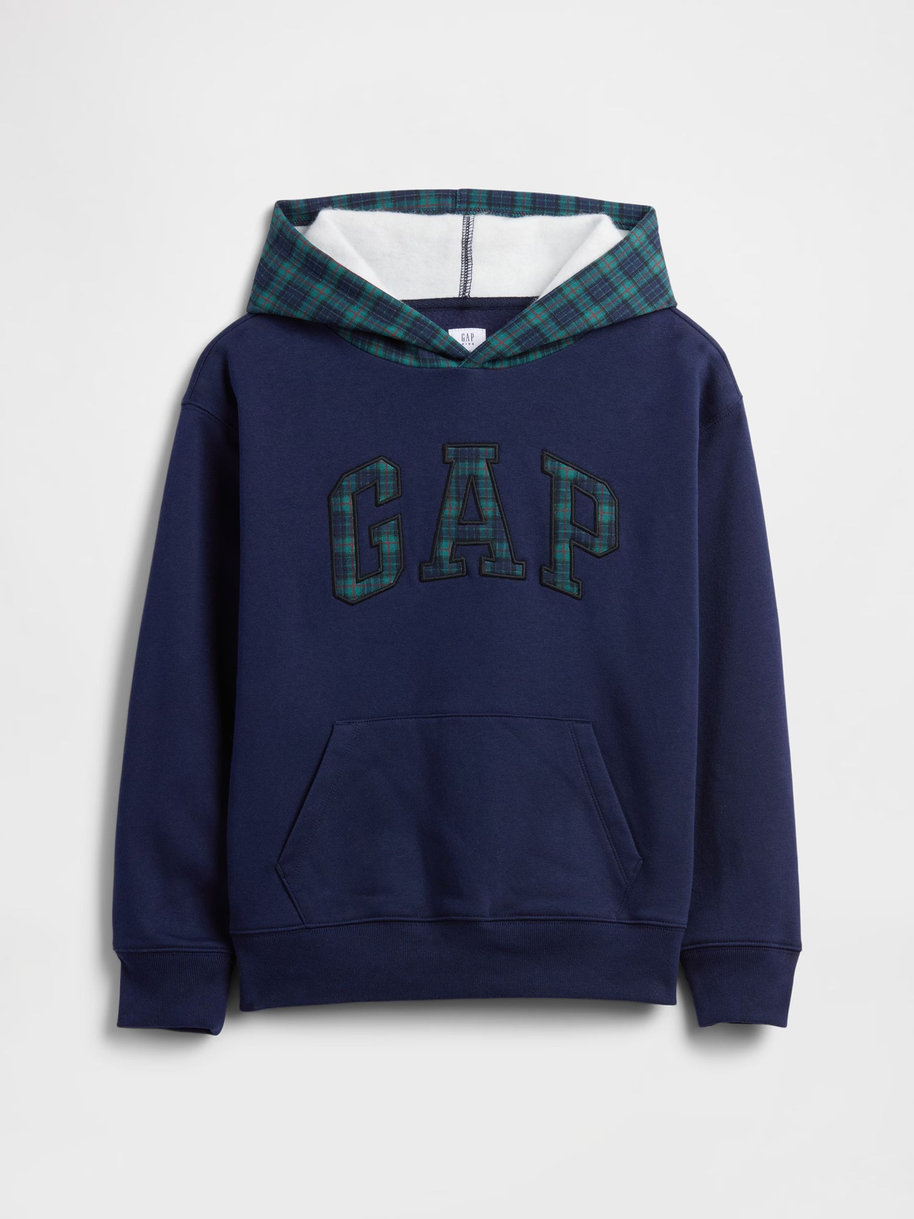 Navy Relaxed Logo Hoodie - Image 1 of 2