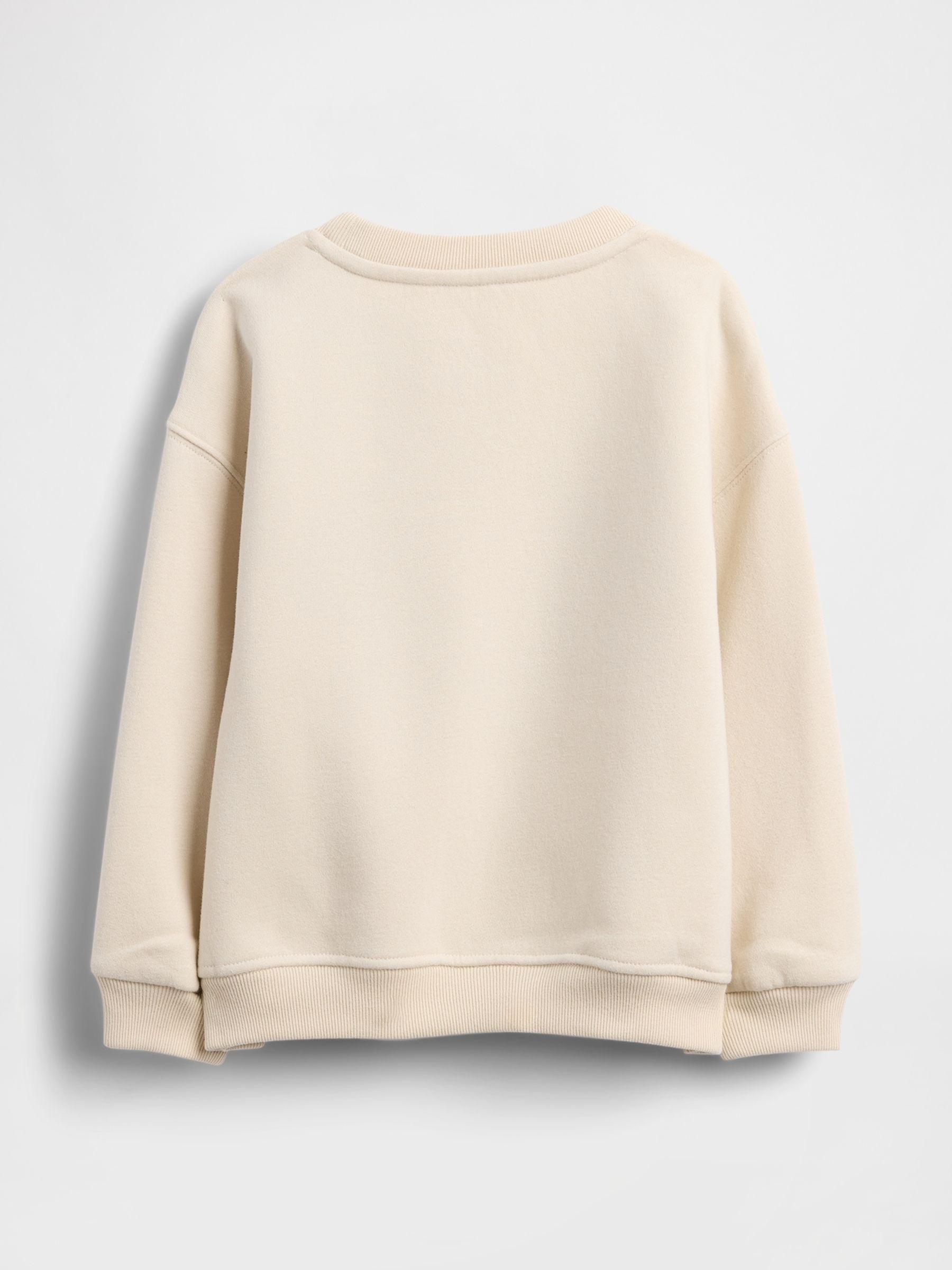 Cream VintageSoft Bear Logo Sweatshirt - Image 2 of 2 Cream VintageSoft Bear Logo Sweatshirt - Image 2 of 2