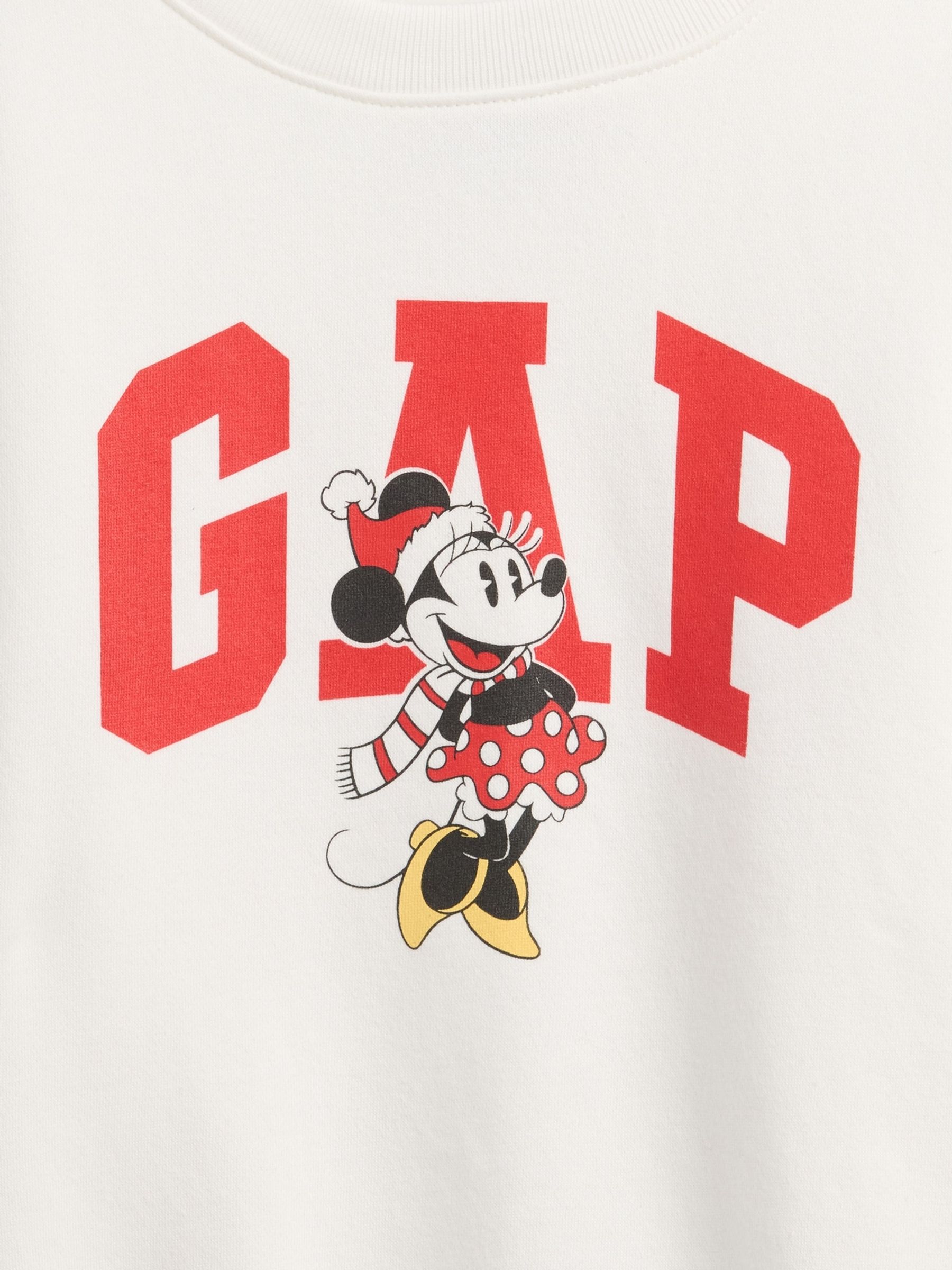 White Disney Minnie Mouse Oversized Logo Sweatshirt - Image 3 of 3