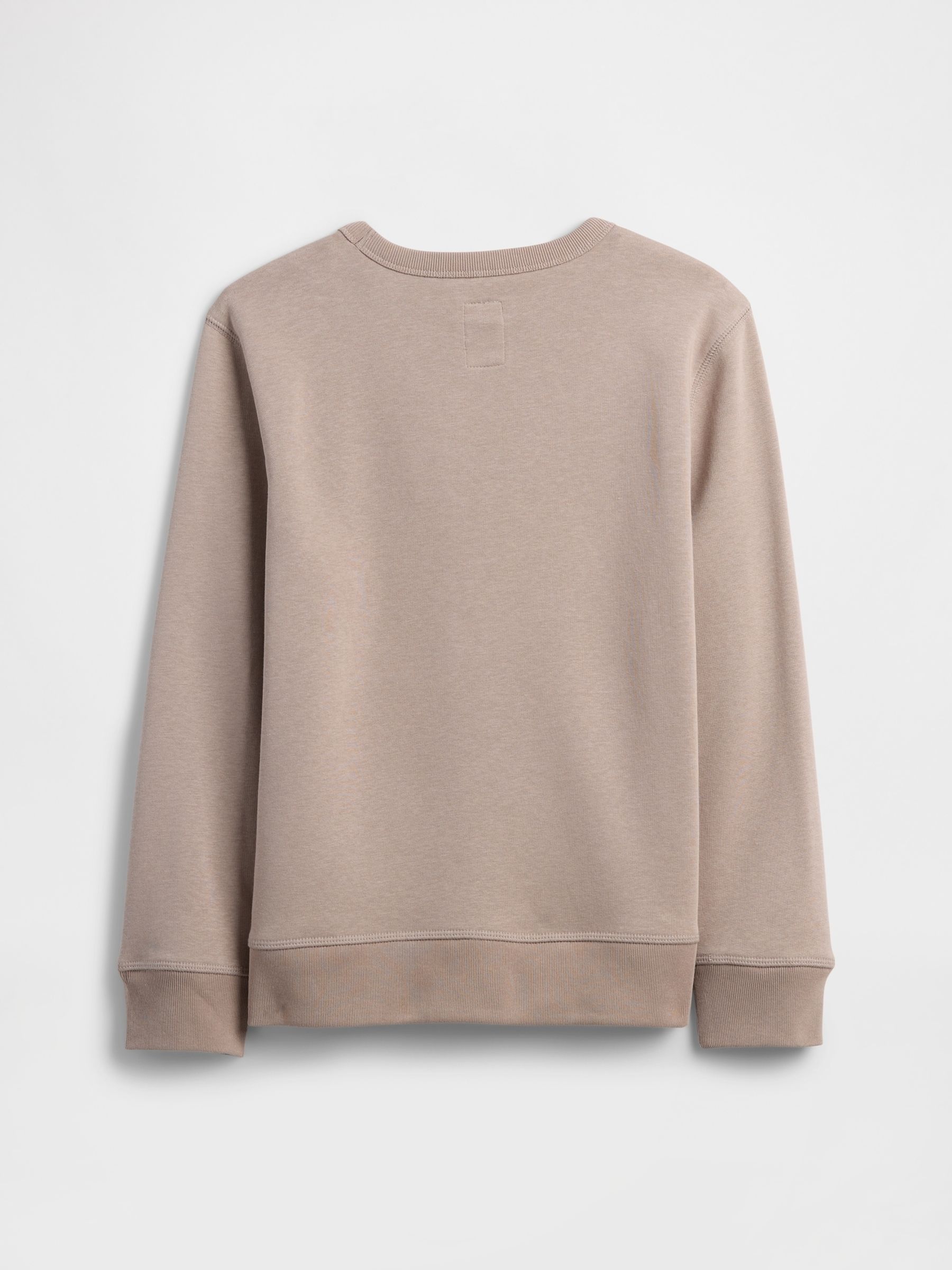 Beige Crew Neck Graphic Sweatshirt (4-13yrs) - Image 2 of 3 Beige Crew Neck Graphic Sweatshirt (4-13yrs) - Image 2 of 3