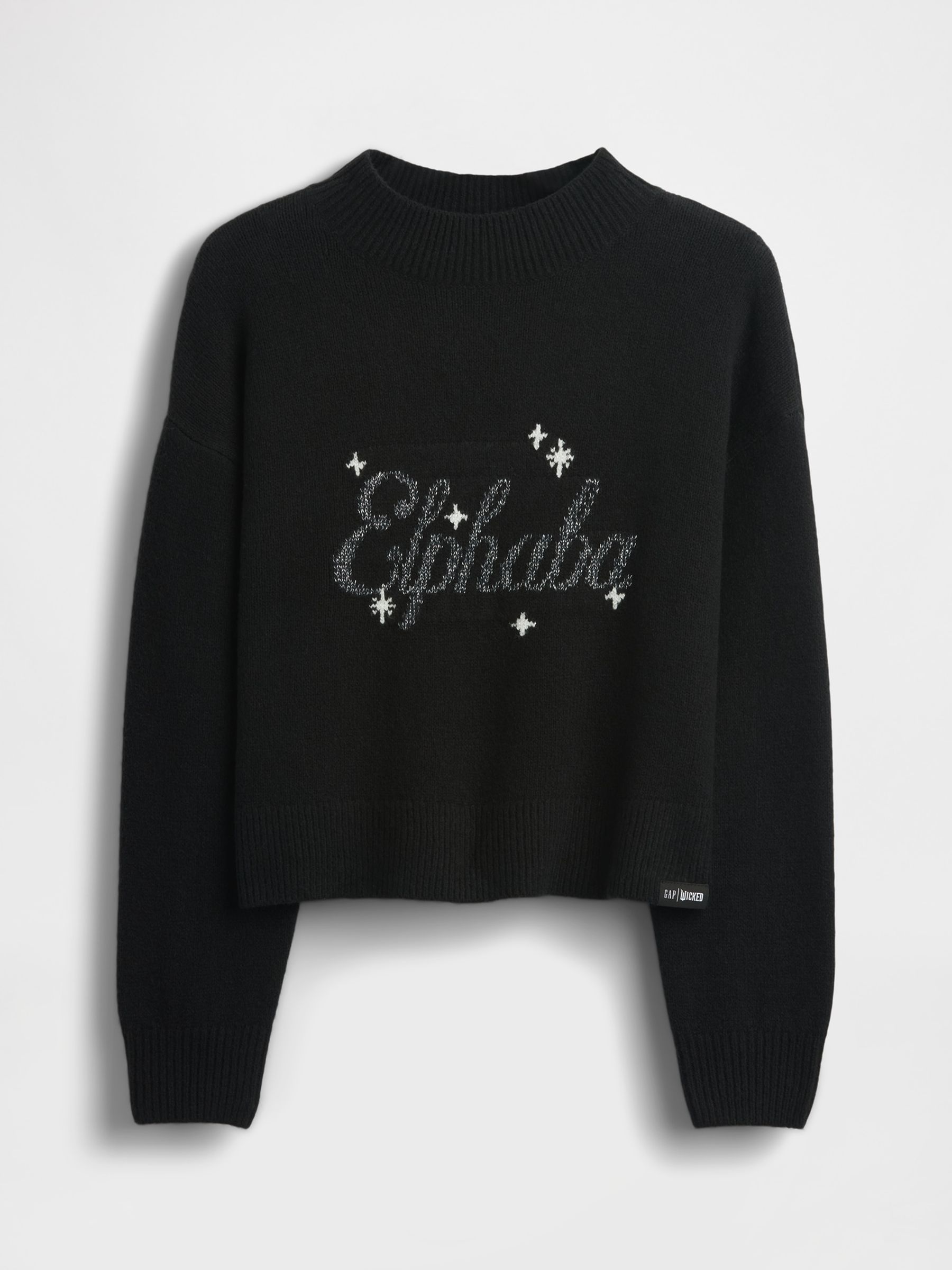 Black Elphaba Wicked CashSoft Relaxed Jumper (4-13yrs) - Image 6 of 7