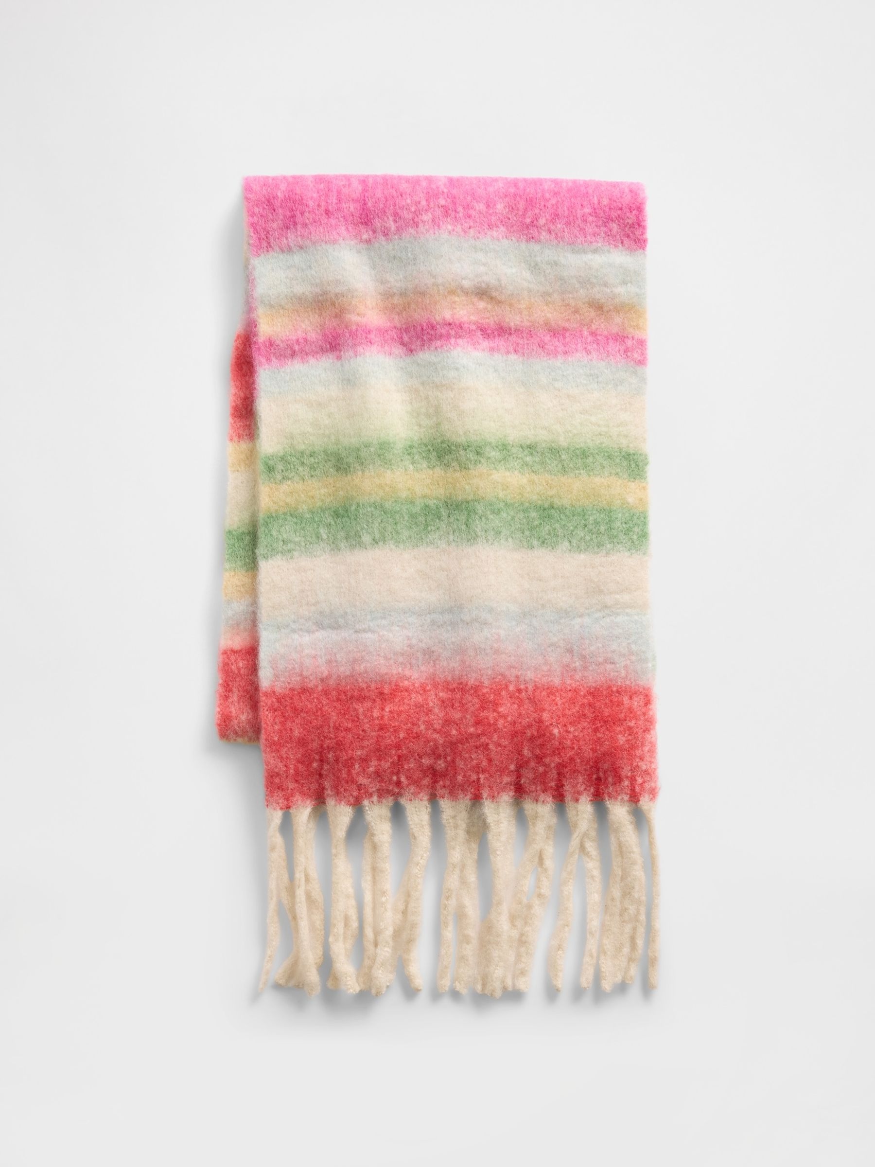 Multi Brushed Fringe Scarf - Image 1 of 1