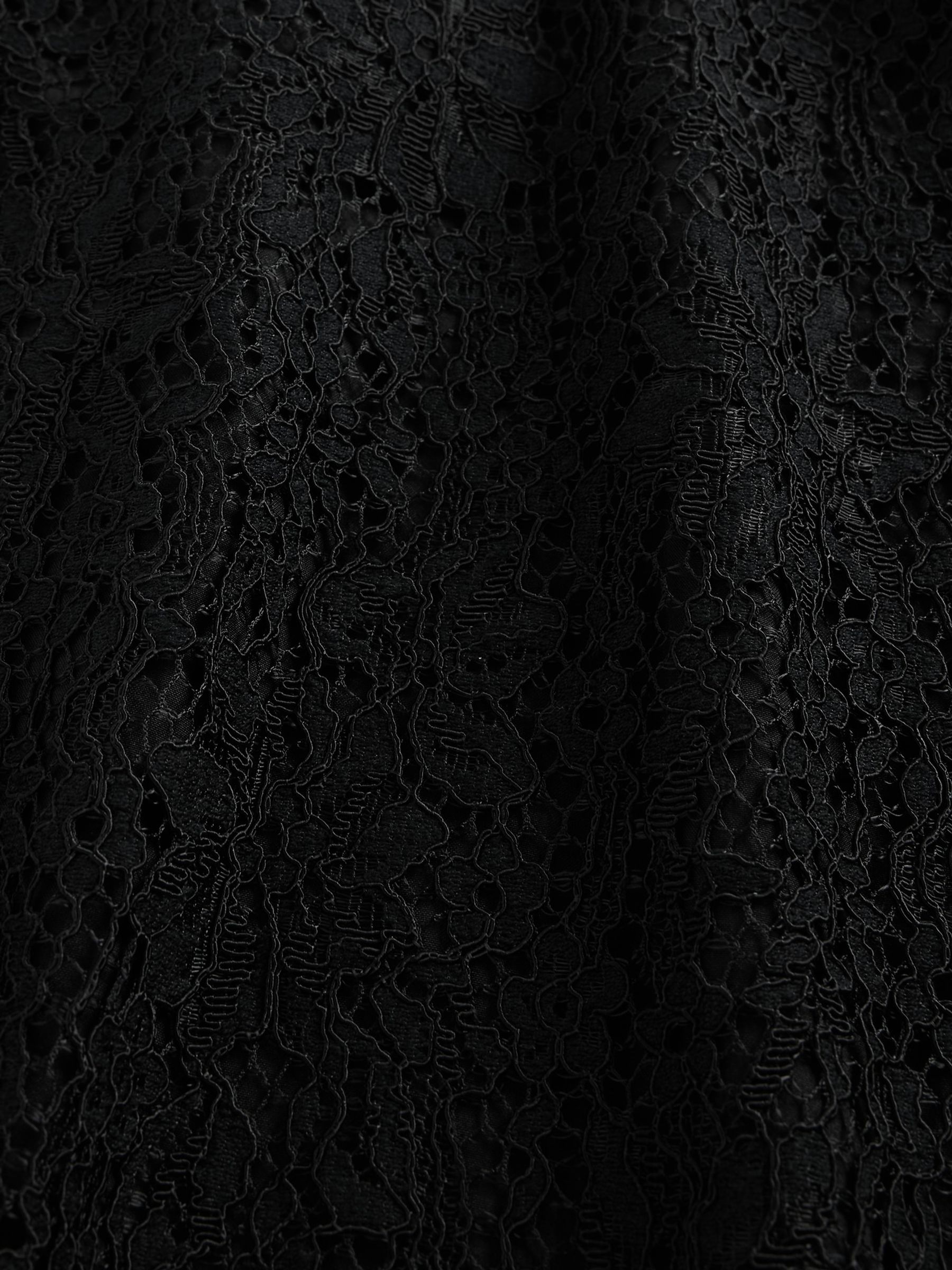 Black Lace Maxi Skirt - Image 4 of 4 Black Lace Maxi Skirt - Image 4 of 4