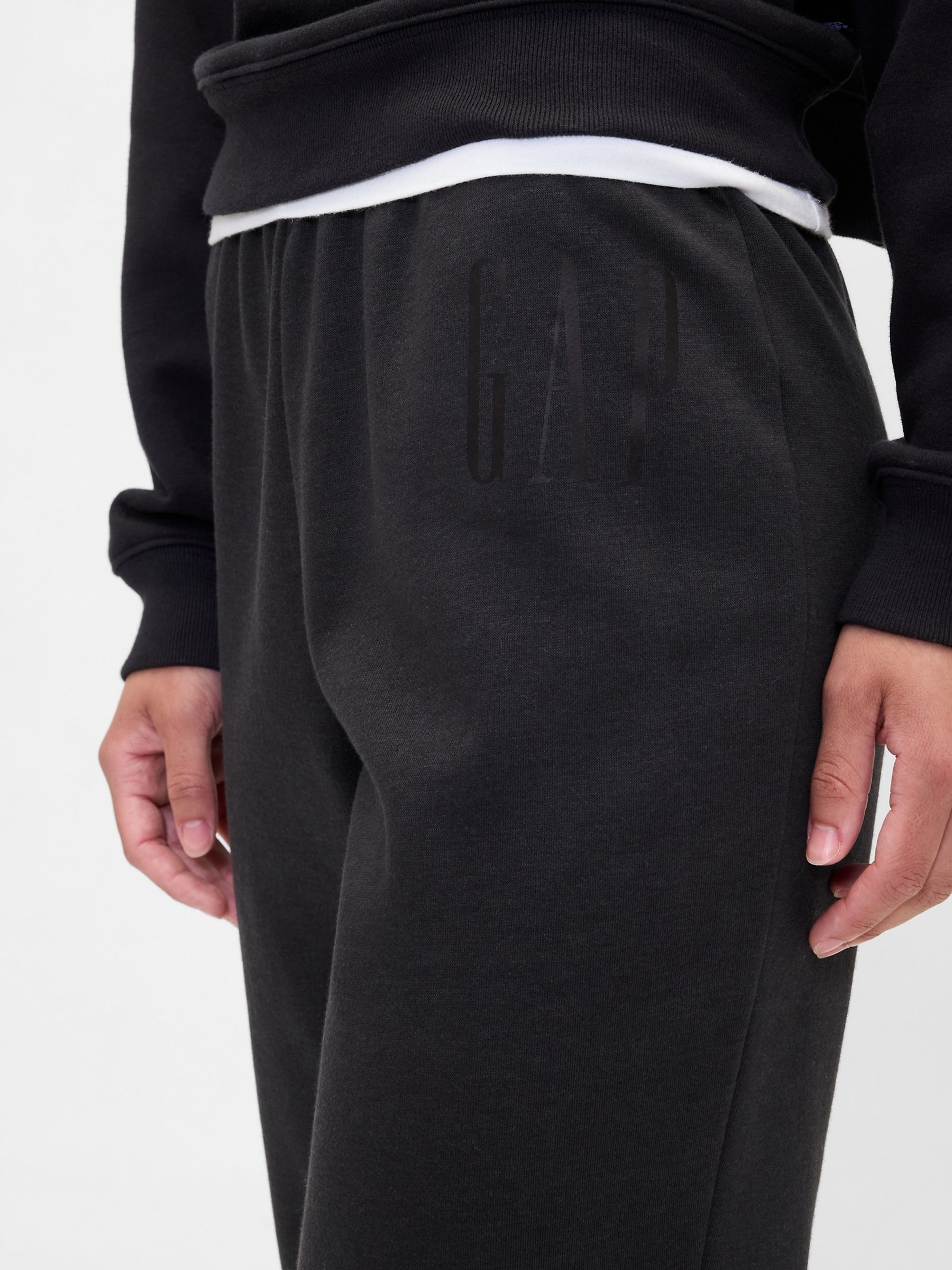Black Slim Logo Pull On Joggers - Image 4 of 5