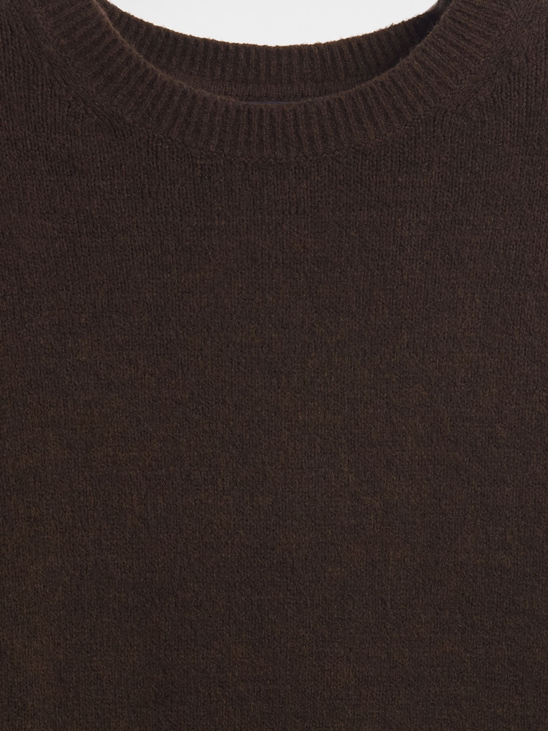 Brown CashSoft Crew Neck Jumper - Image 4 of 4