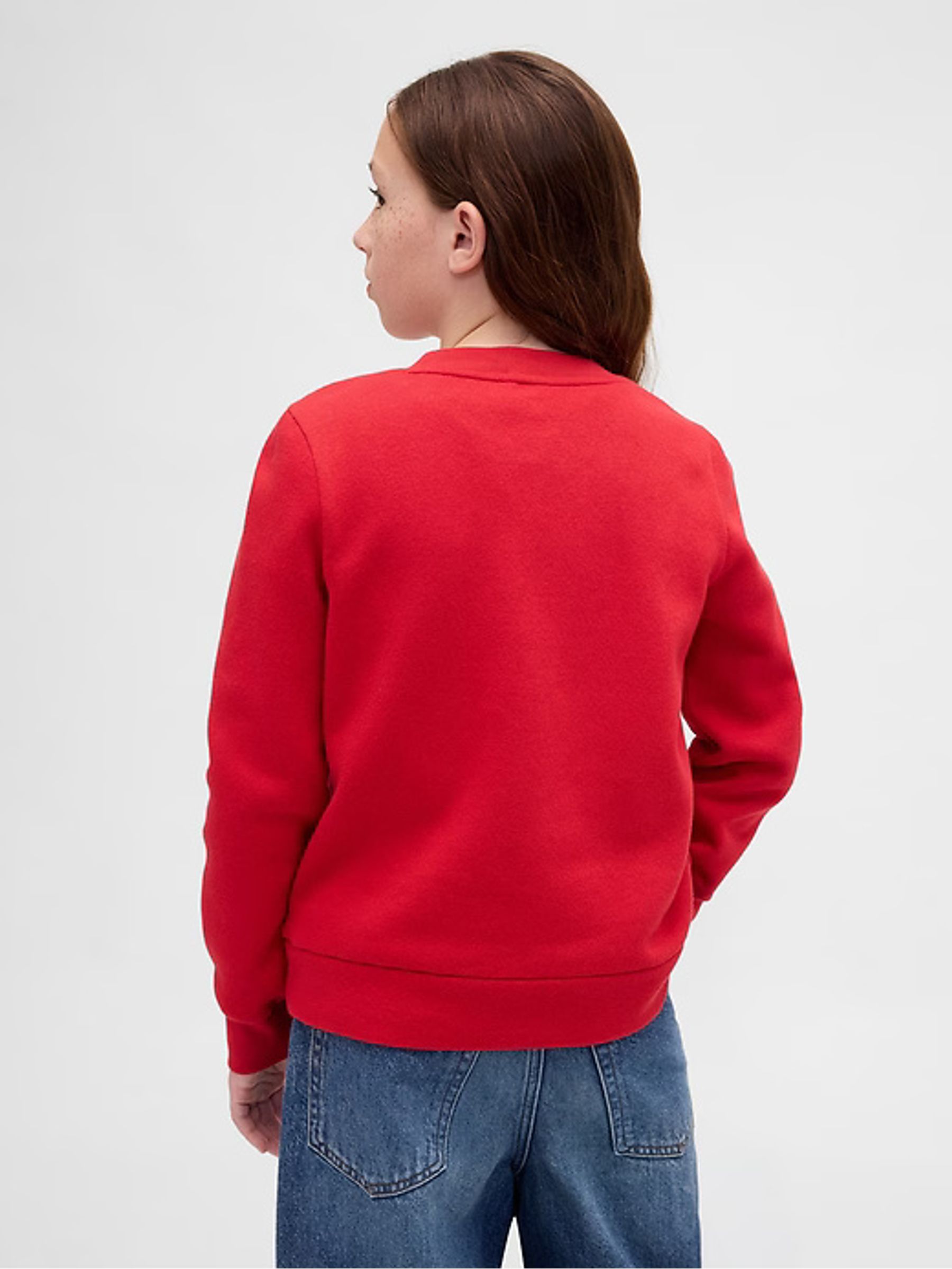 Red Graphic Logo Sweatshirt (4-13yrs) | Gap