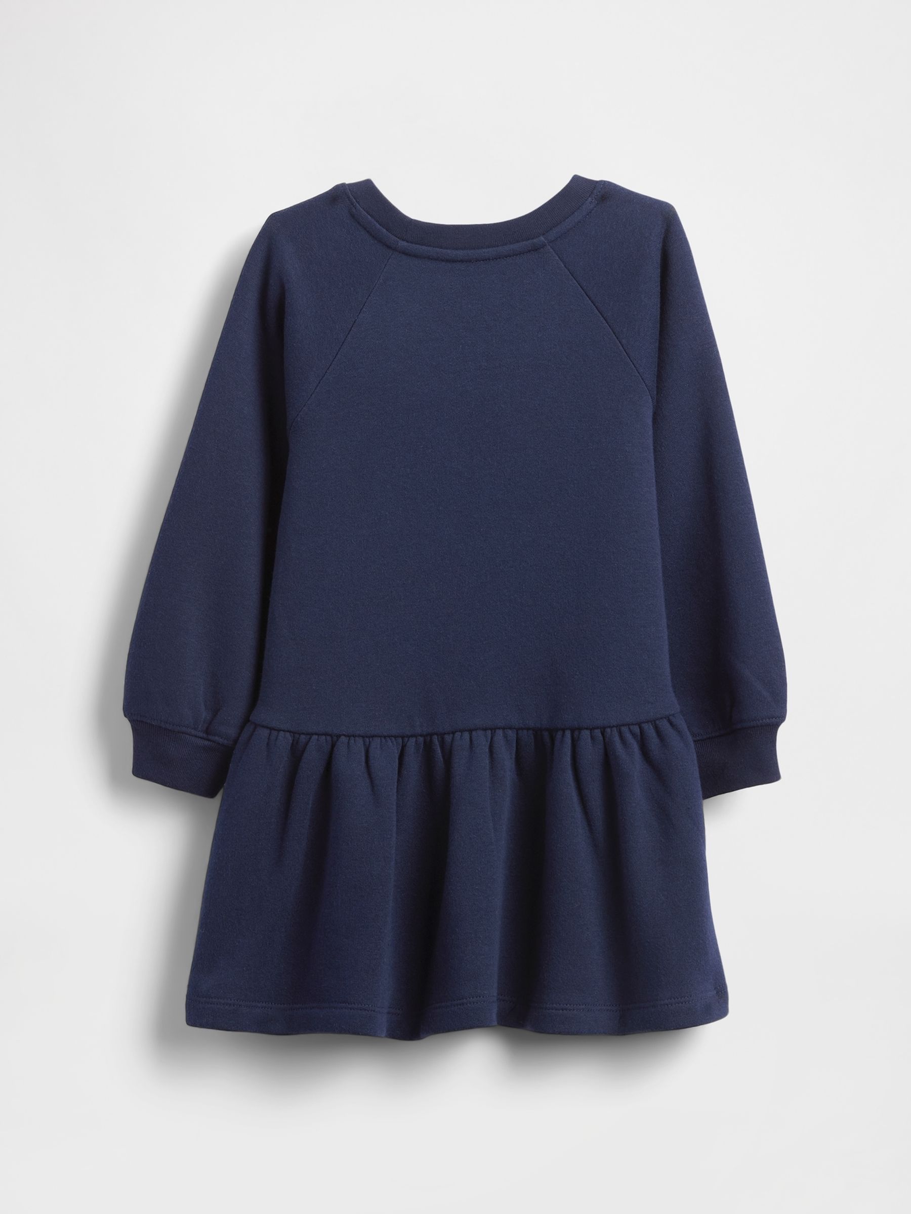 Navy Blue Sweatshirt Dress (2-5yrs) - Image 3 of 3 Navy Blue Sweatshirt Dress (2-5yrs) - Image 3 of 3