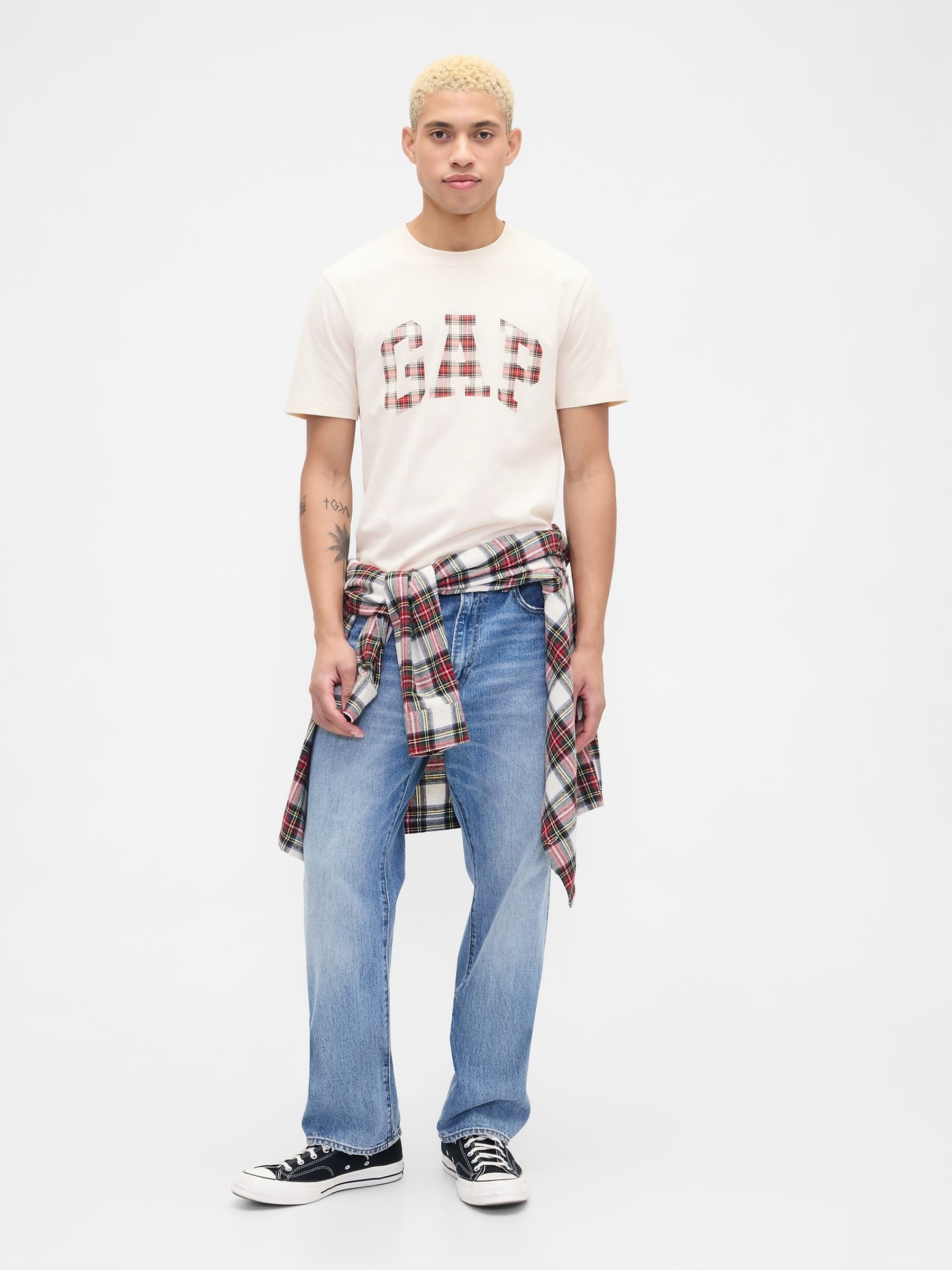 Cream Everyday Soft Logo T-Shirt - Image 3 of 5