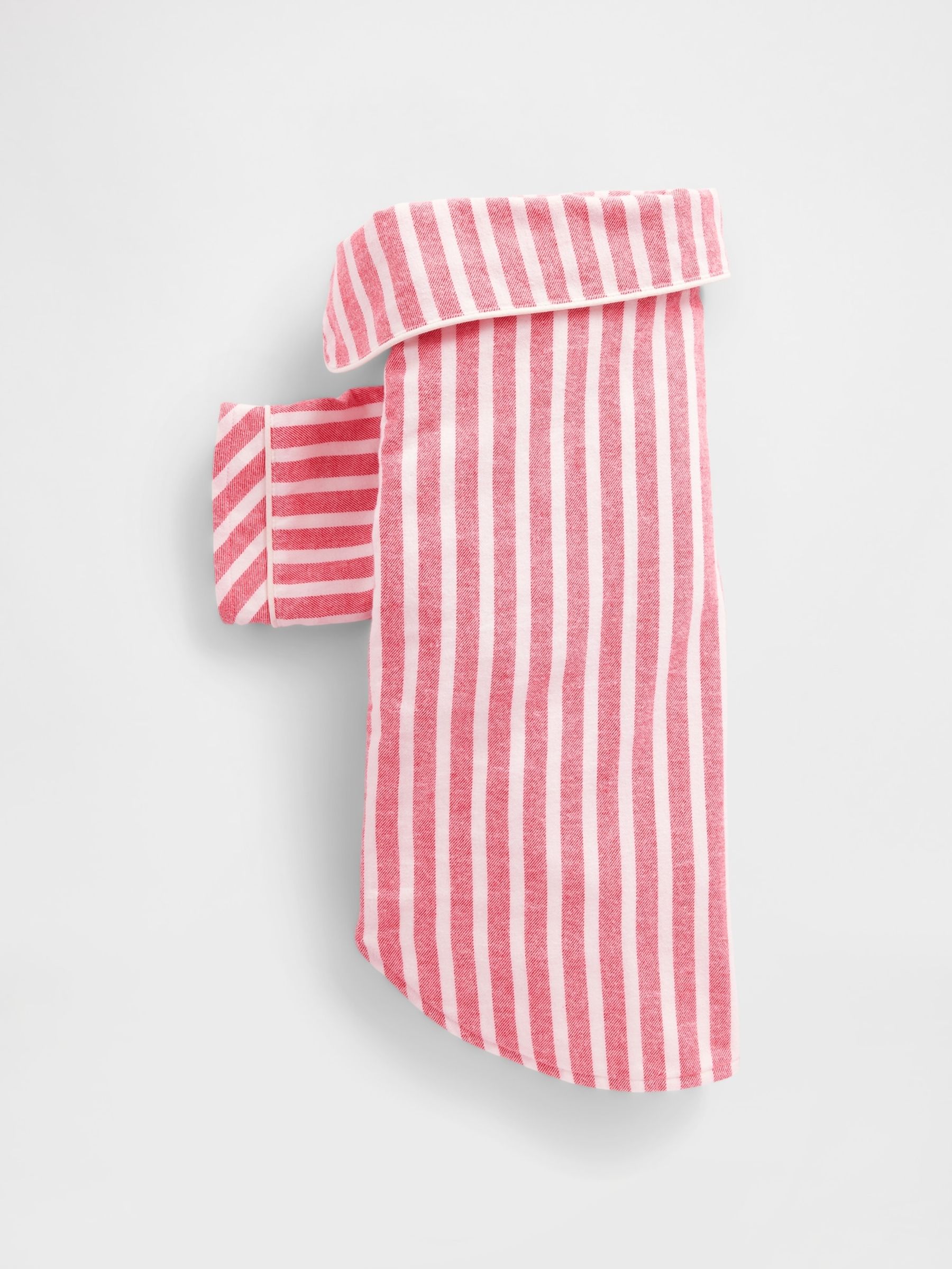Red Stripe Flannel Pet pyjamas - Image 2 of 2