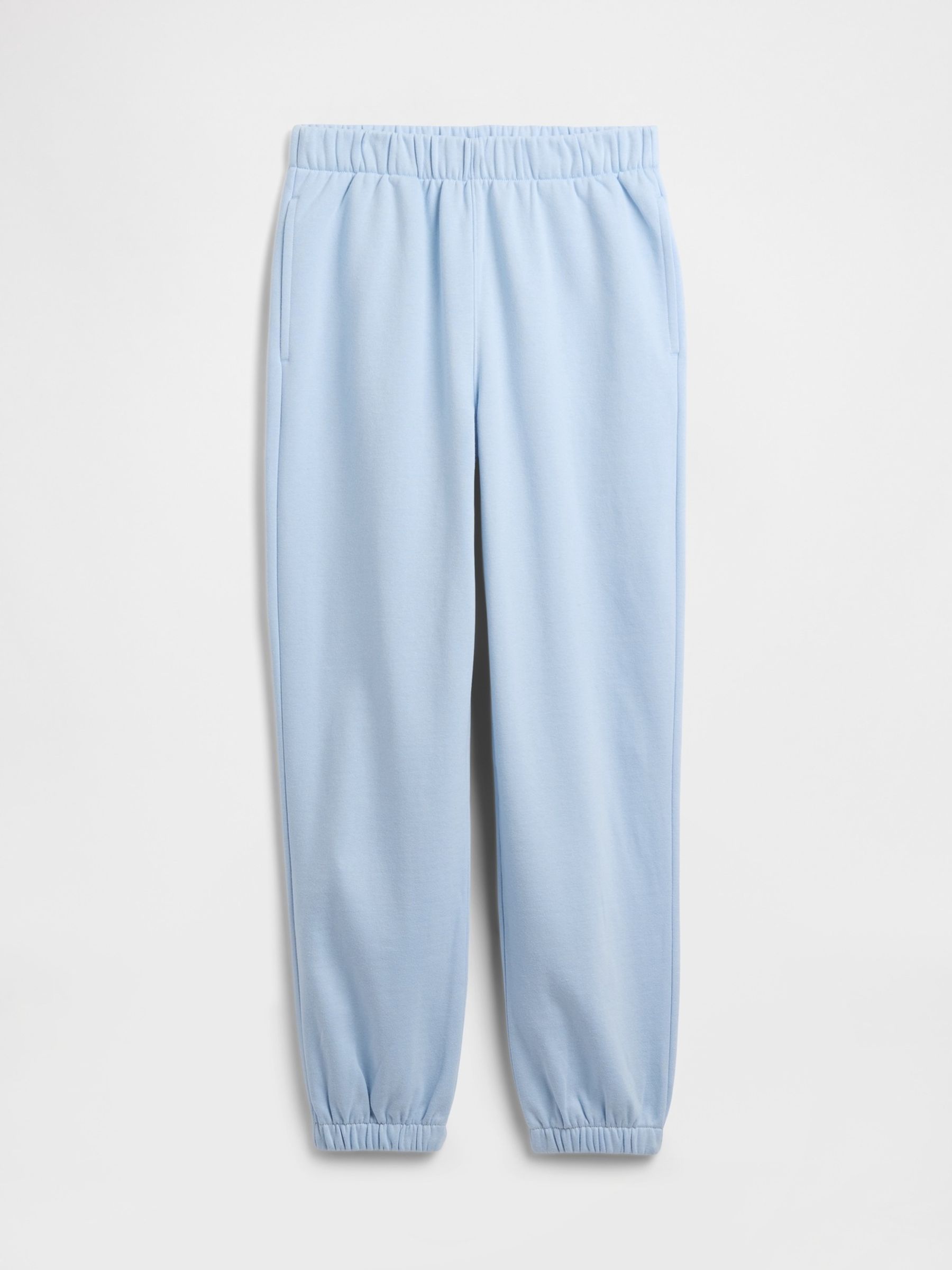 Light Blue Fleece Joggers - Image 5 of 5