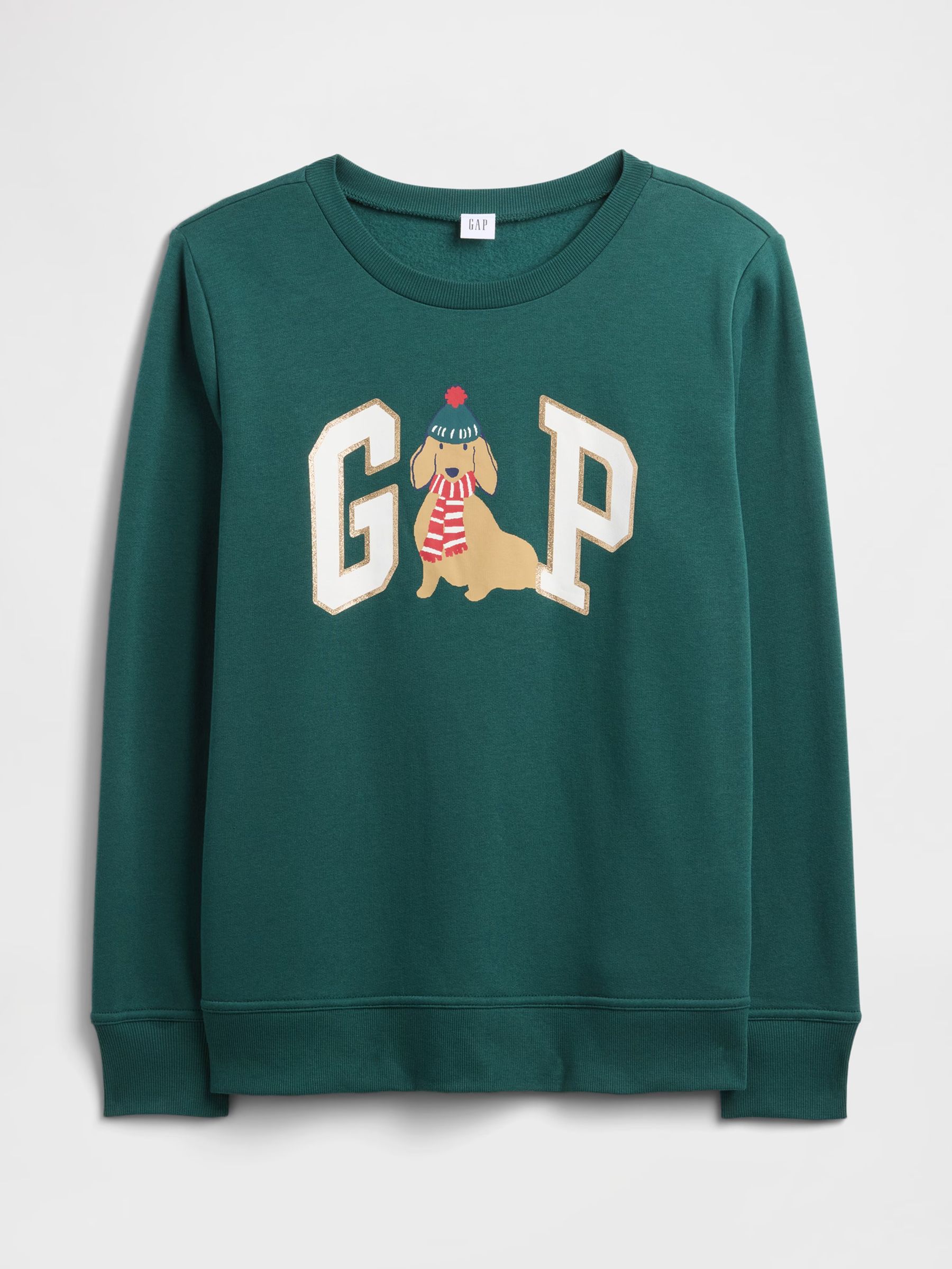 Green Relaxed Logo Sweatshirt - Image 5 of 5