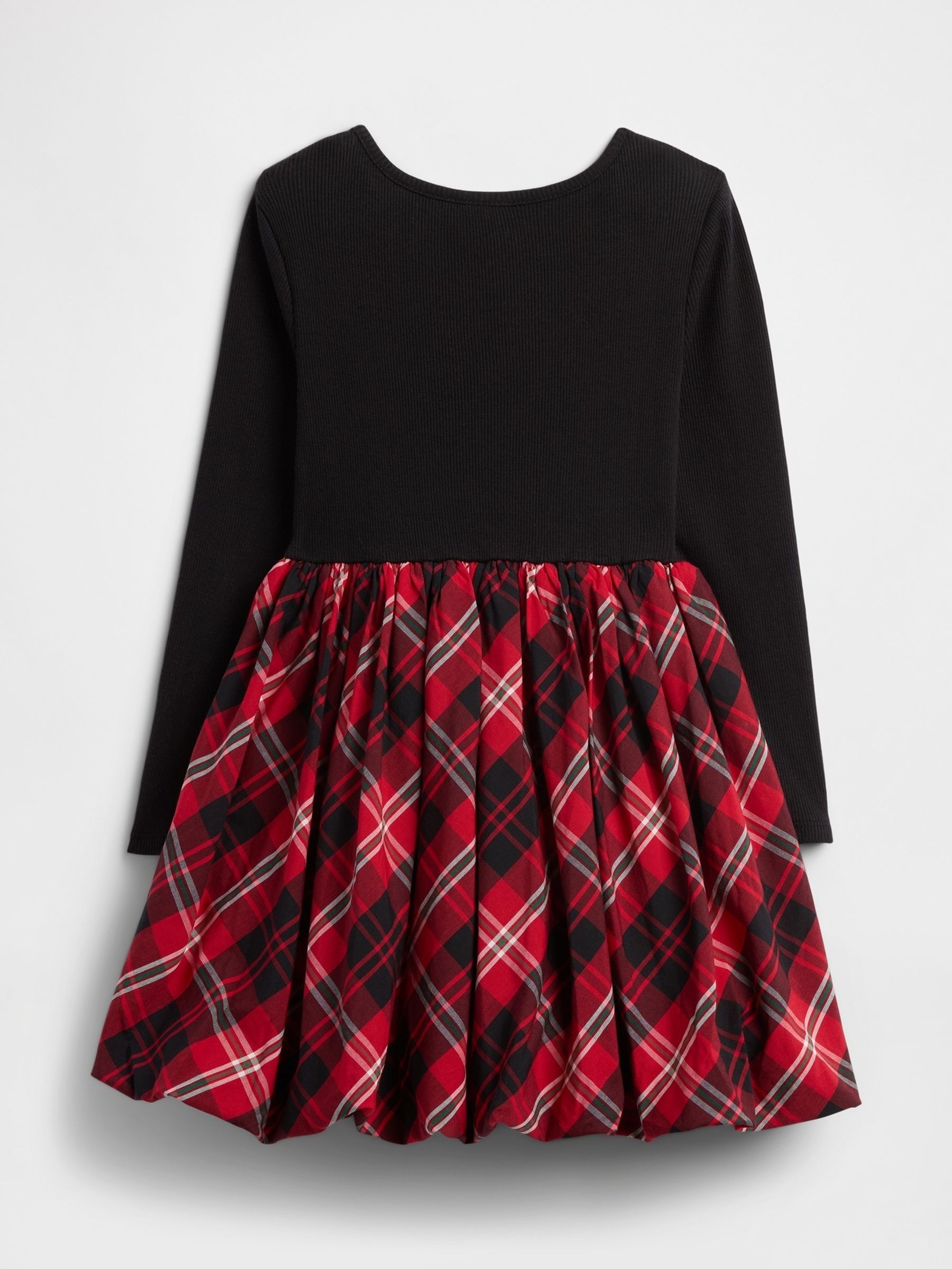 Black/Red Check Bubble Dress - Image 2 of 3