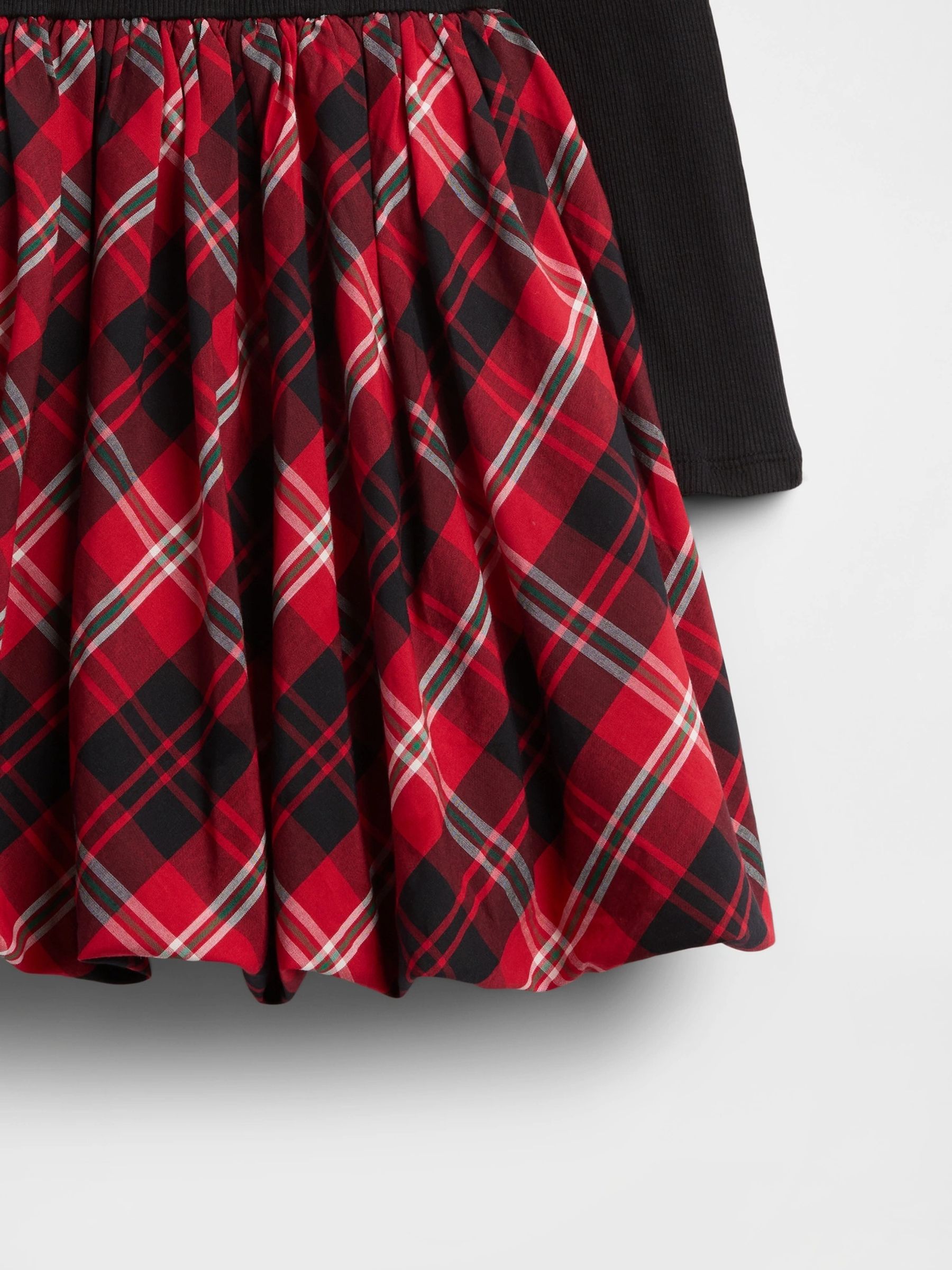 Black/Red Check Bubble Dress - Image 3 of 3