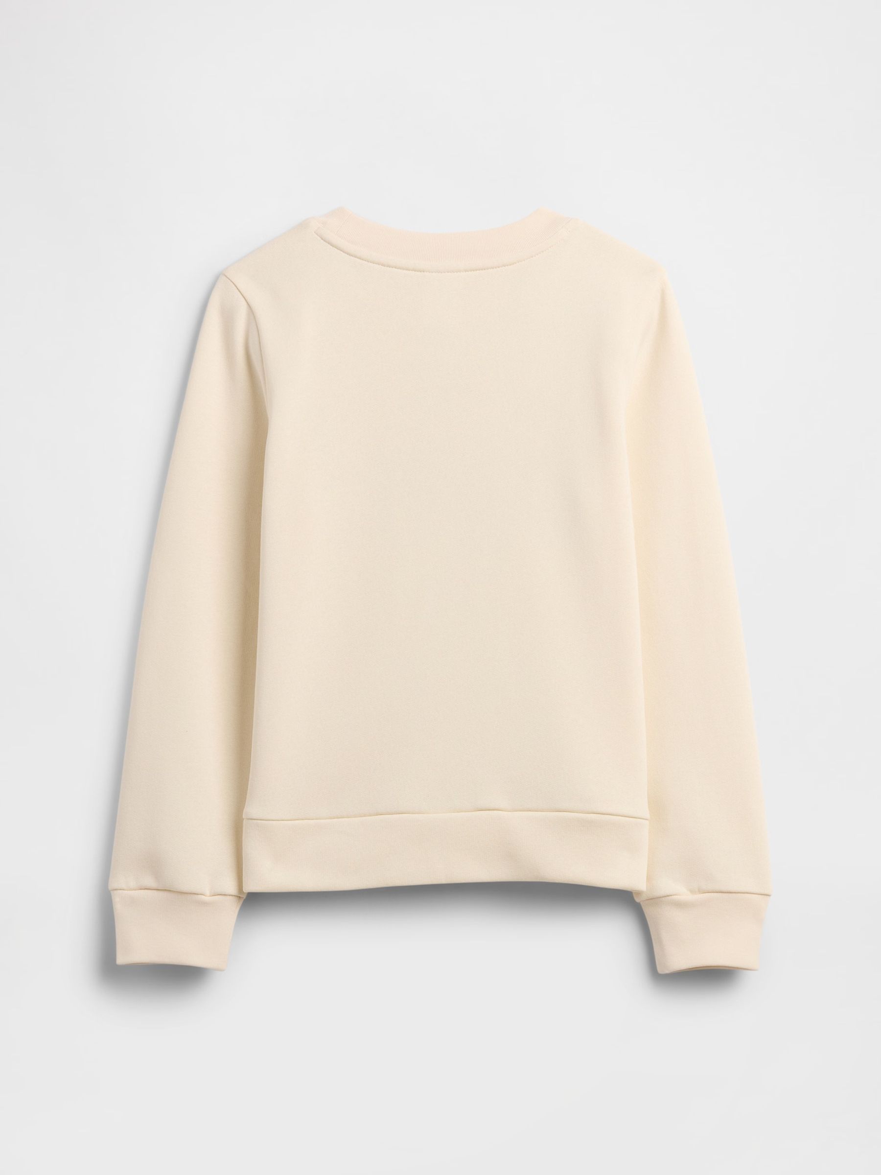 Cream Graphic Sweatshirt - Image 2 of 3