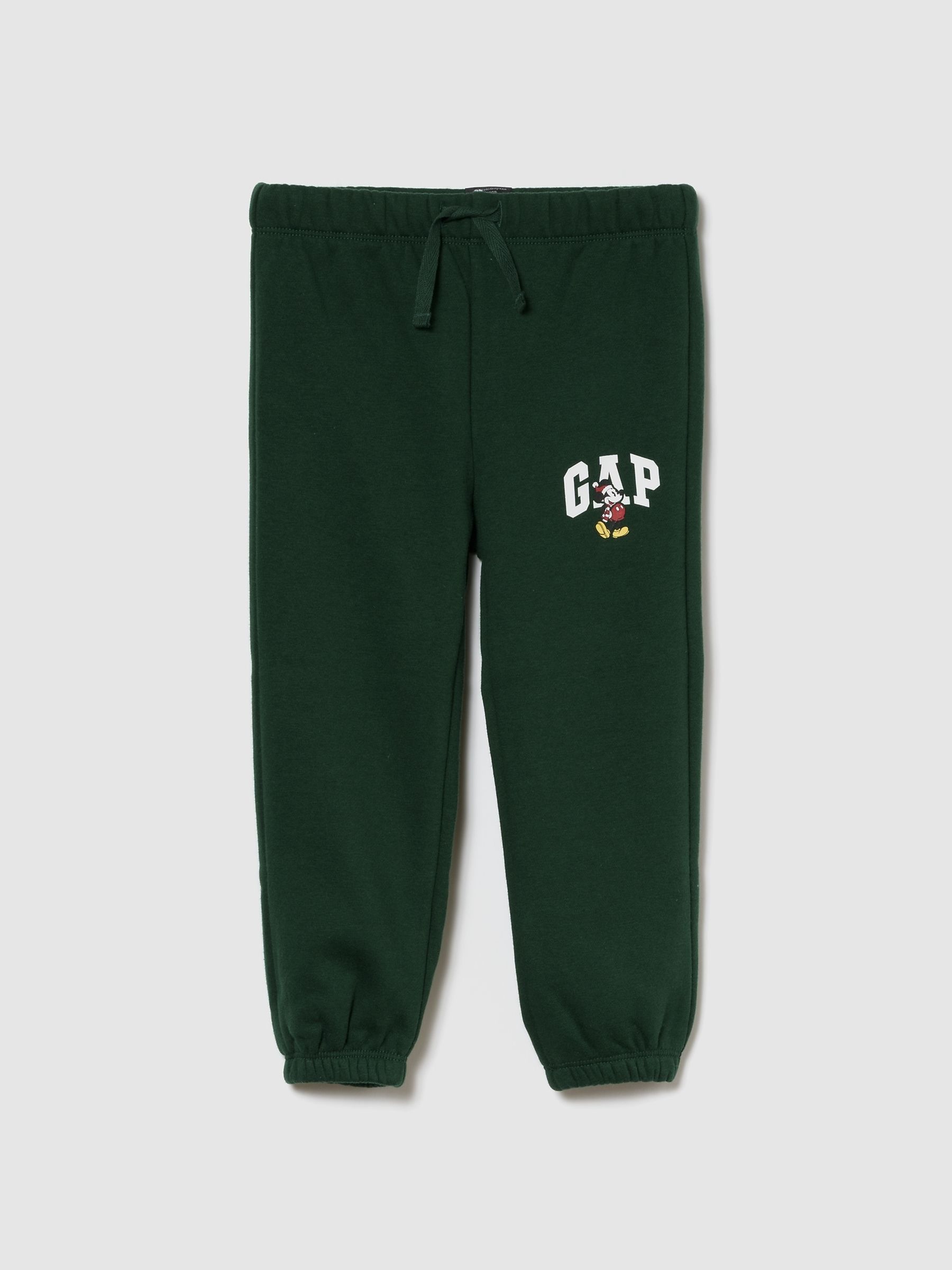 Green Disney Mickey Mouse Relaxed Logo Pull On Joggers (6mths-5yrs) - Image 1 of 4 Green Disney Mickey Mouse Relaxed Logo Pull On Joggers (6mths-5yrs) - Image 1 of 4