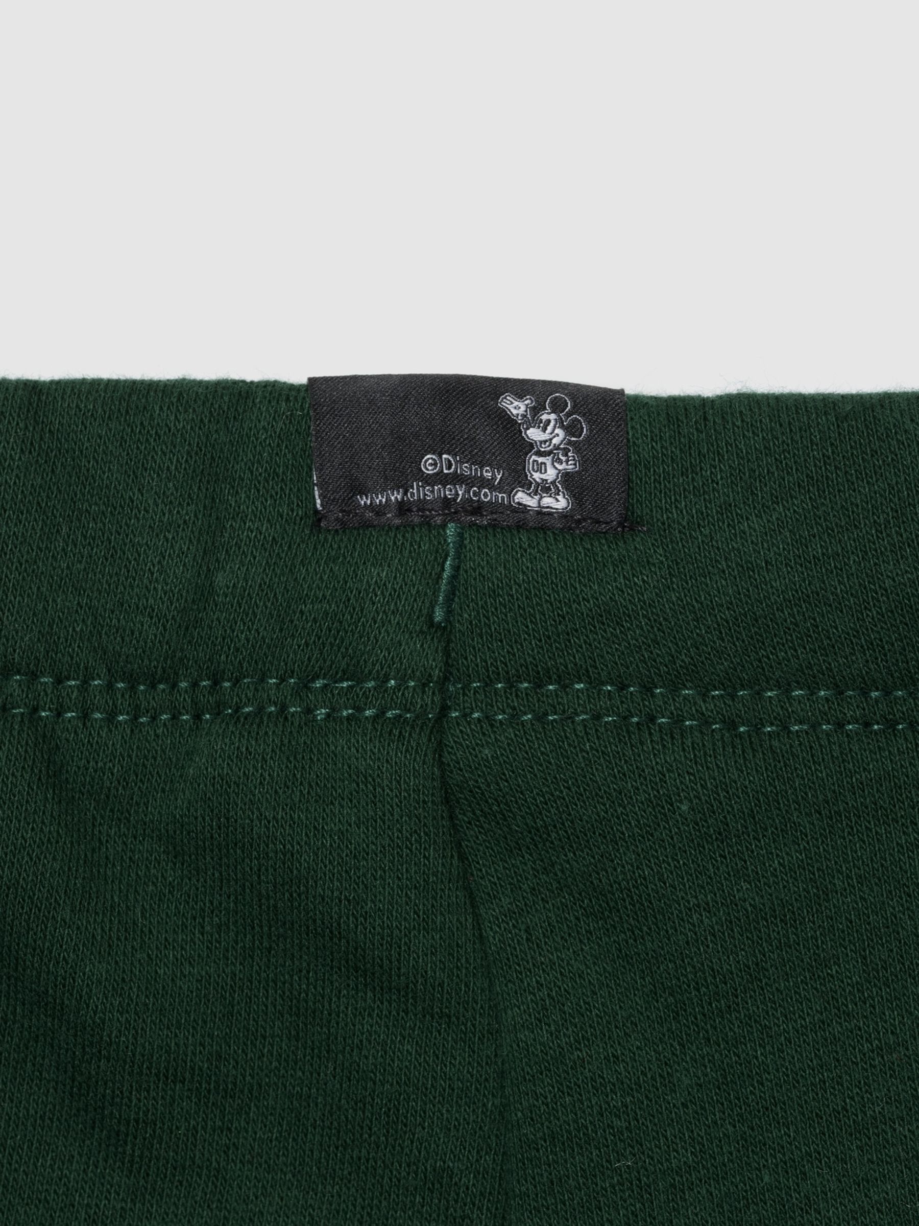 Green Disney Mickey Mouse Christmas Logo Pull On Joggers - Image 3 of 3 Green Disney Mickey Mouse Christmas Logo Pull On Joggers - Image 3 of 3