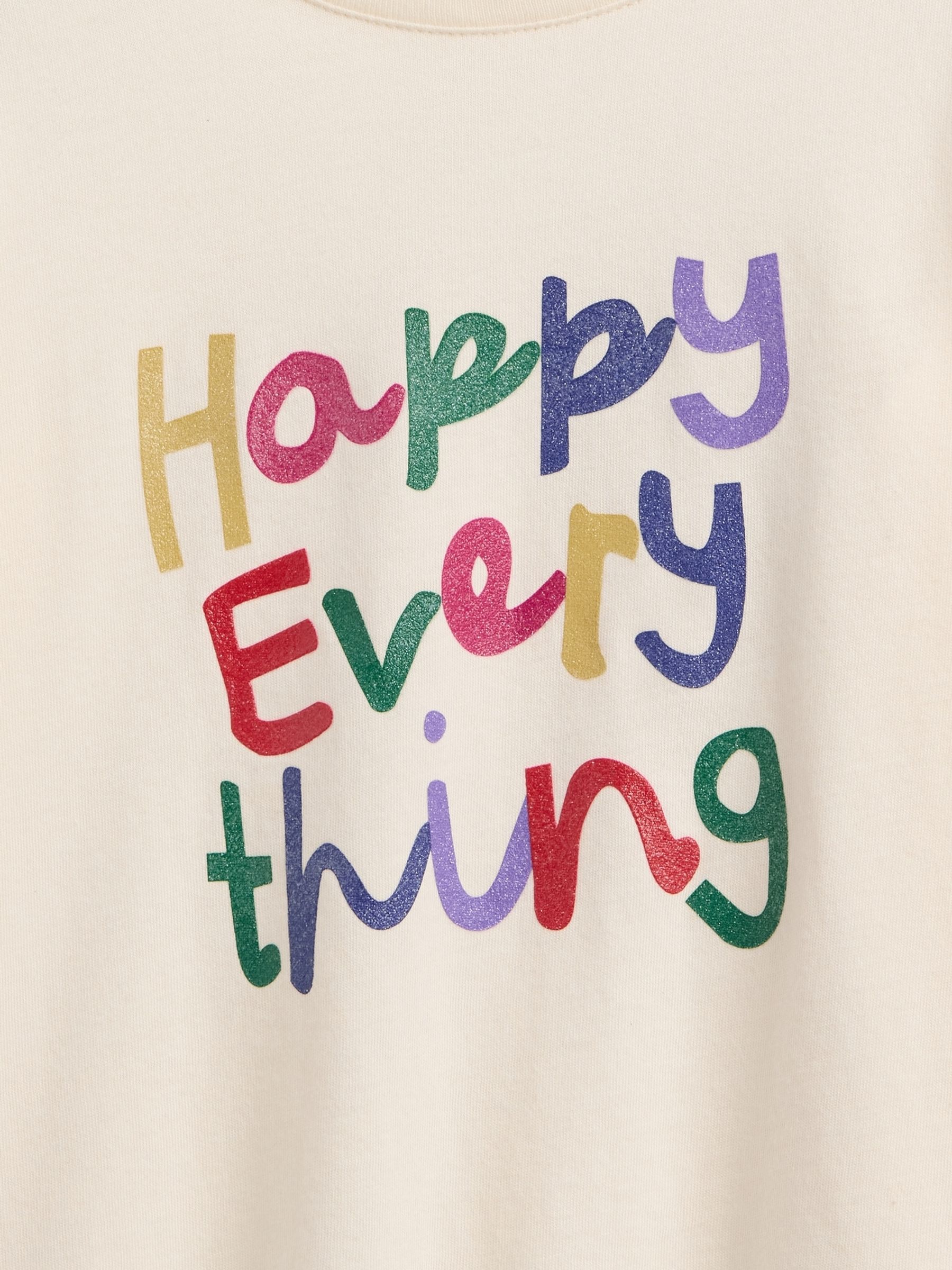 Cream Graphic T-Shirt - Image 3 of 3