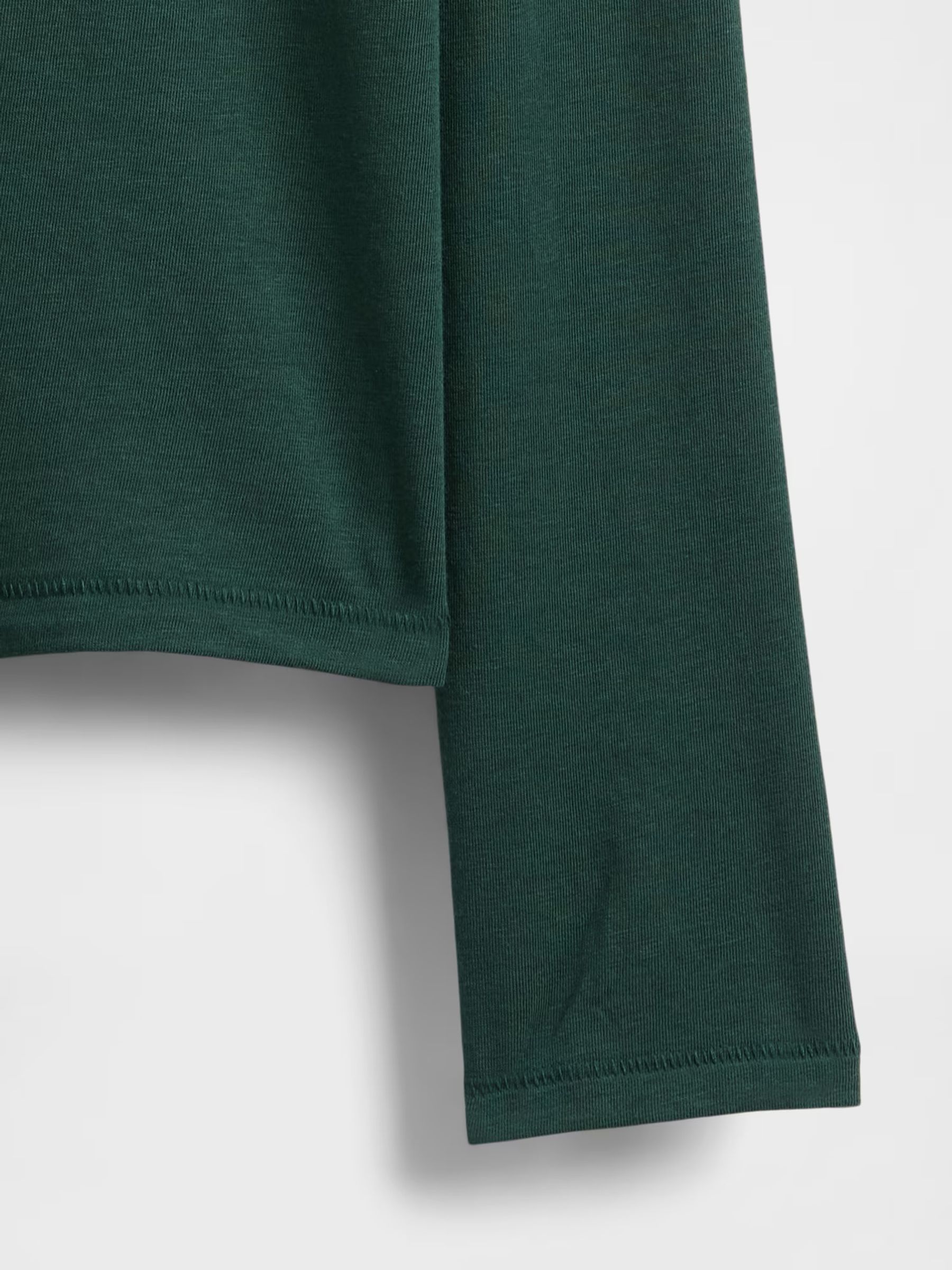 Green Featherweight Turtle Neck T-Shirt - Image 4 of 4