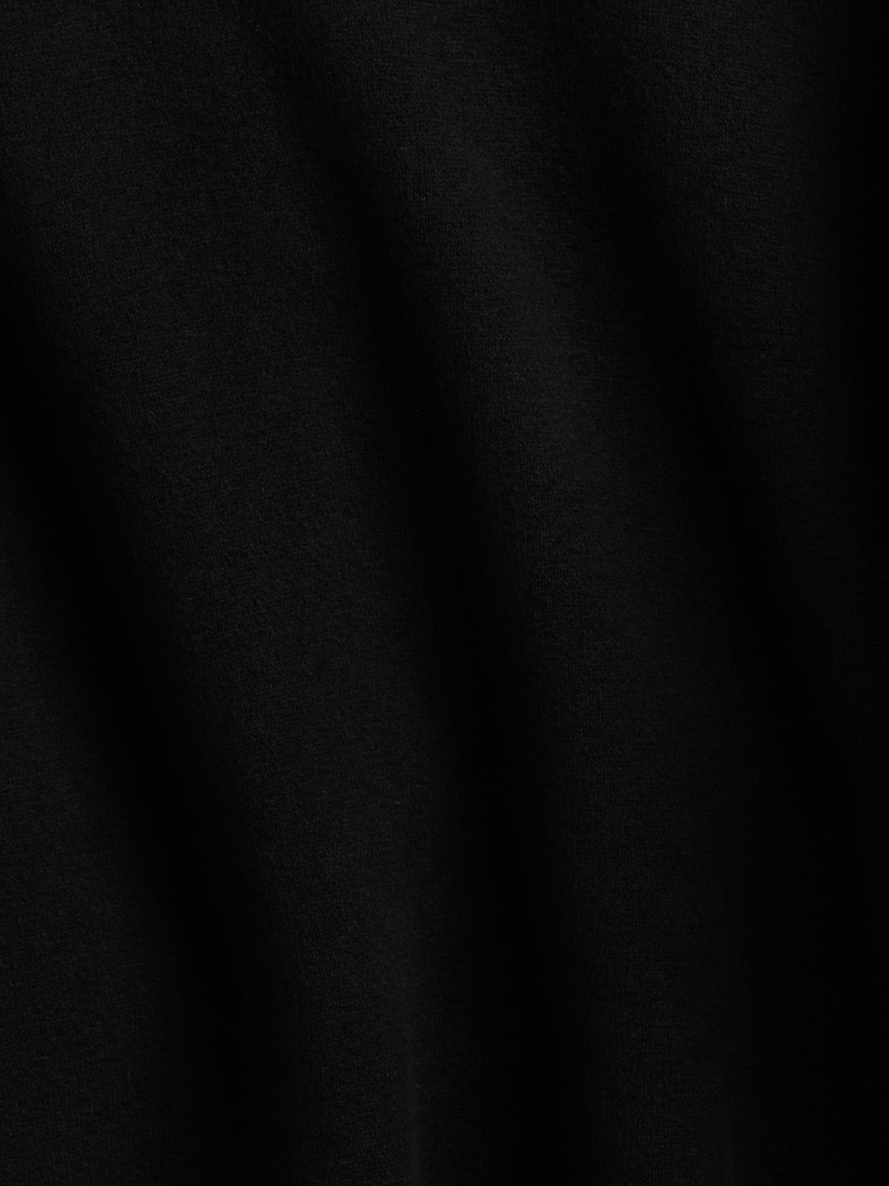Black Heavyweight CashSoft Crew Neck Jumper - Image 4 of 4 Black Heavyweight CashSoft Crew Neck Jumper - Image 4 of 4