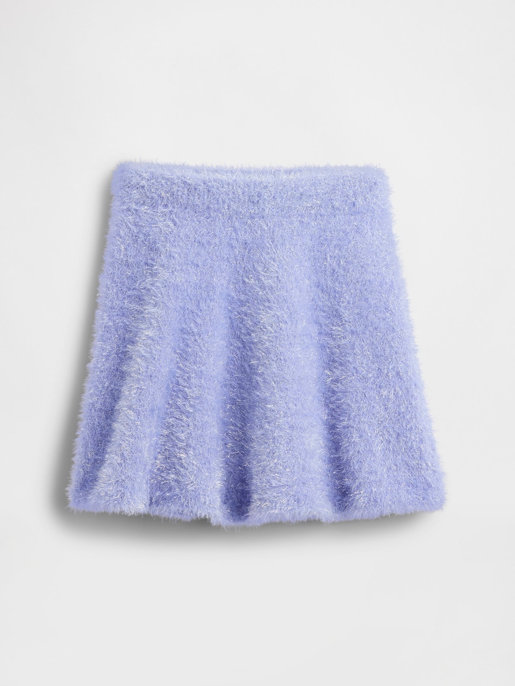 Purple Wicked Tinsel Eyelash Jumper Skirt (4-13yrs) - Image 4 of 5