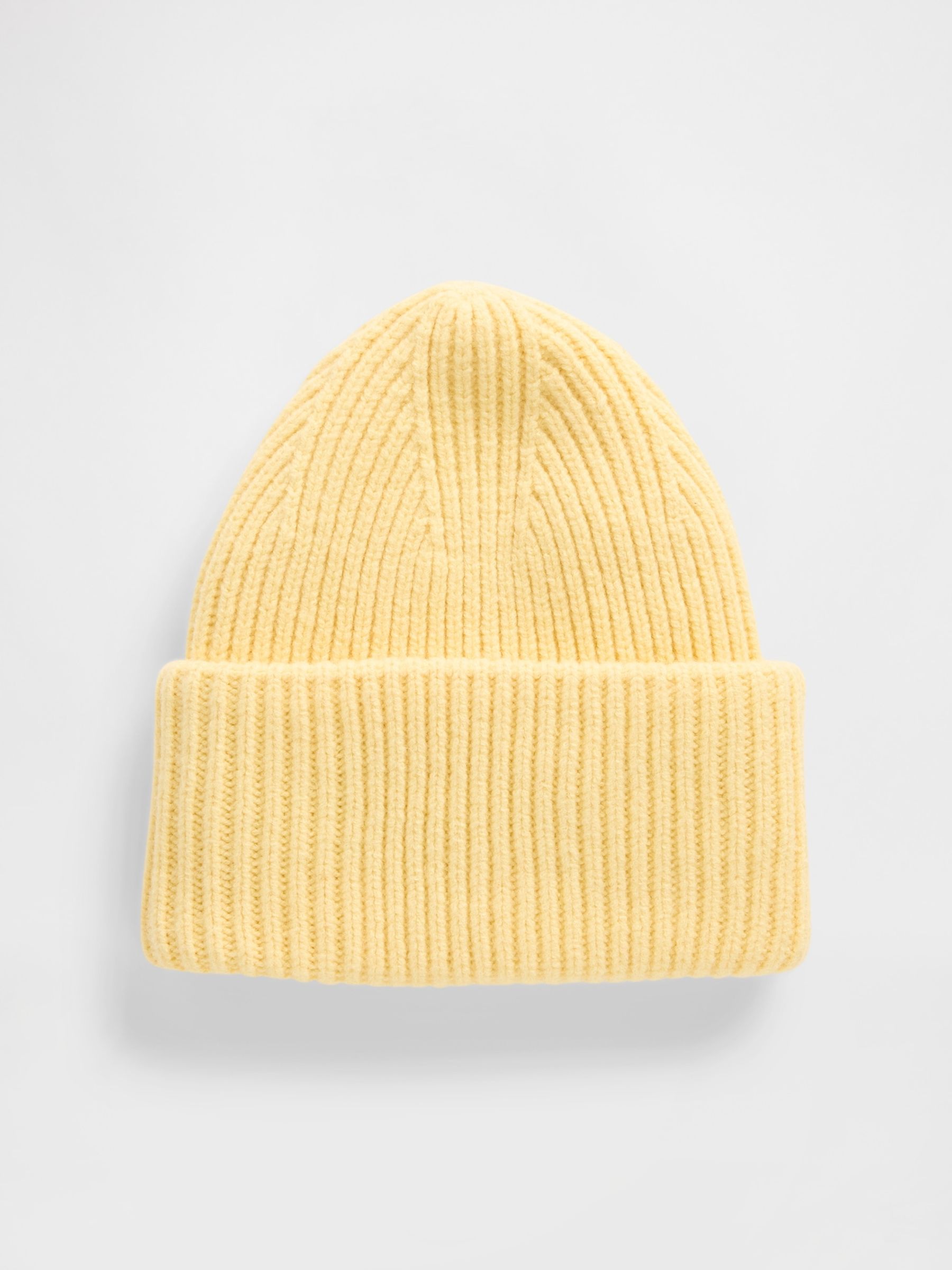 Yellow CashSoft Beanie - Image 1 of 2 Yellow CashSoft Beanie - Image 1 of 2
