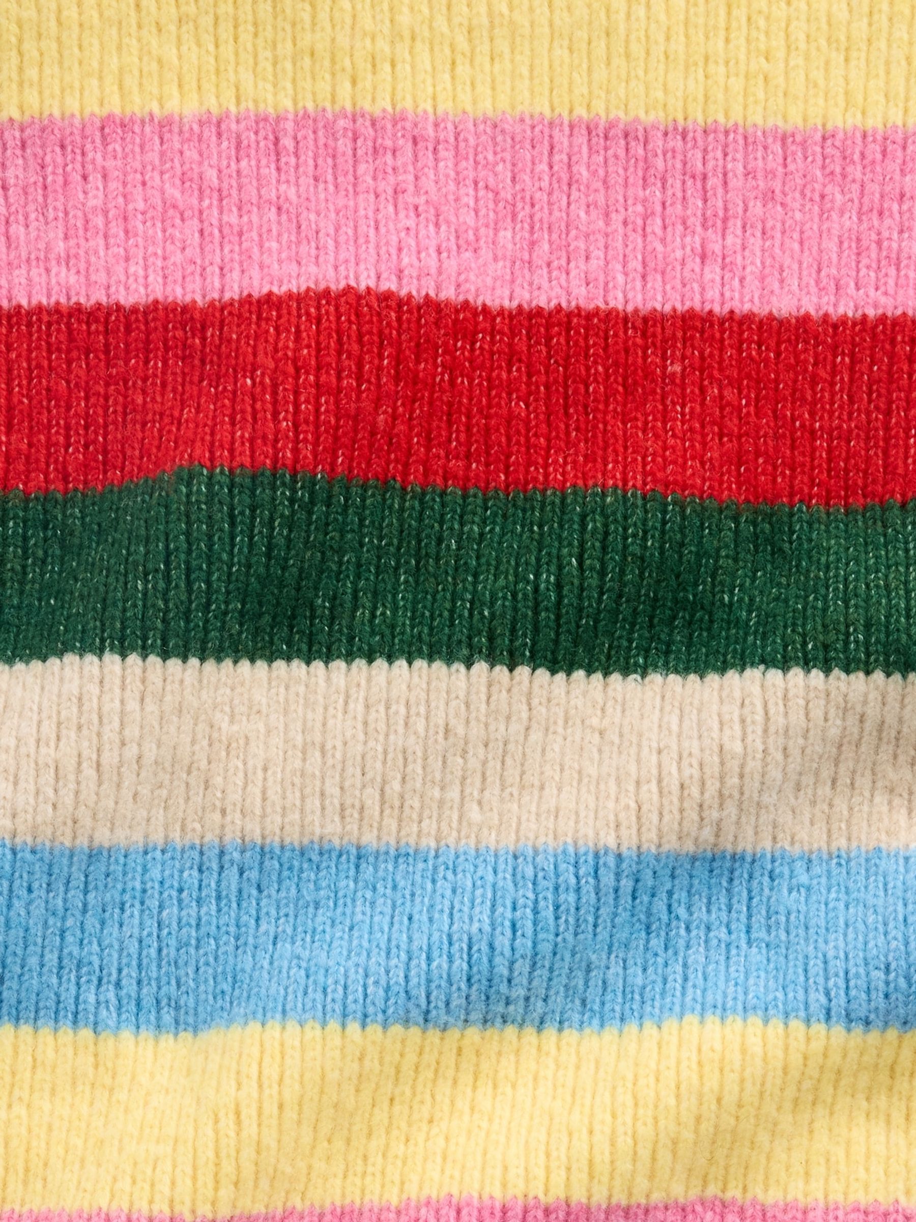 Yellow CashSoft Ribbed Scarf - Image 2 of 2