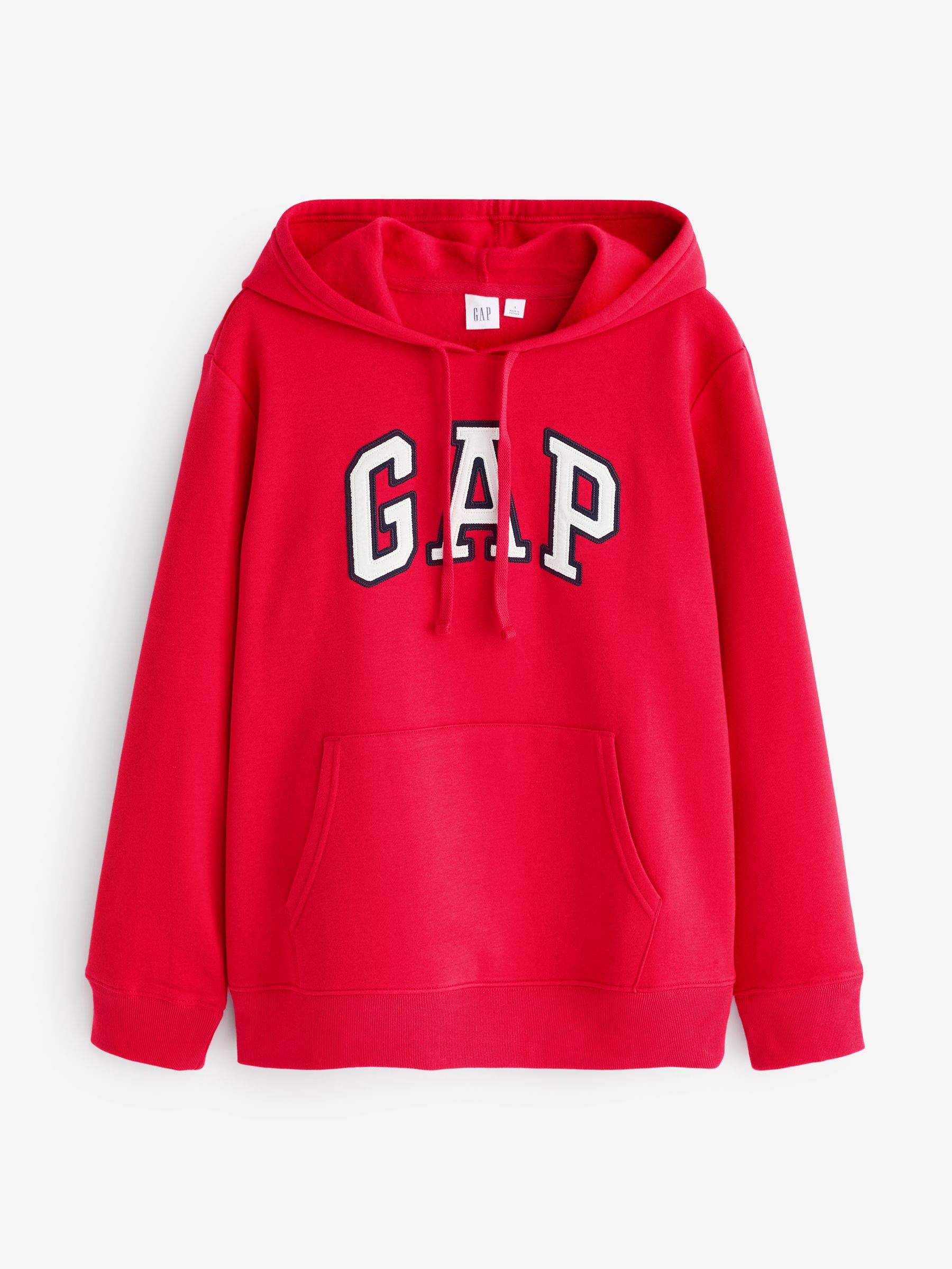 Red Logo Overhead Hoodie - Image 5 of 6