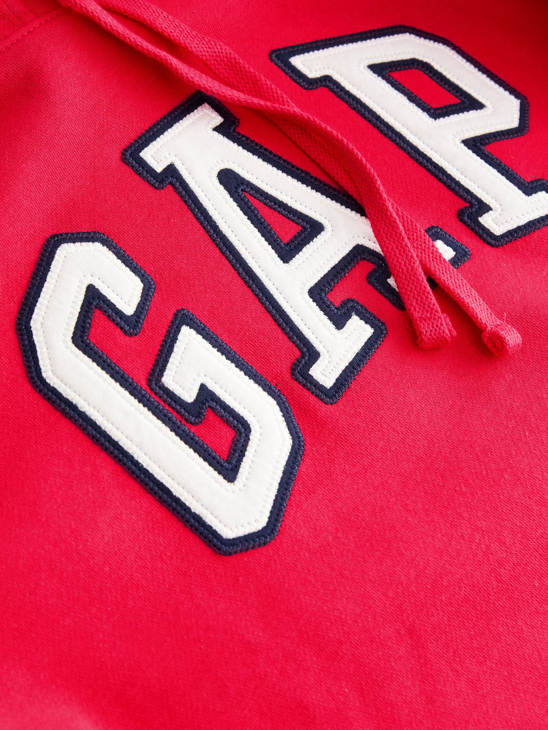 Red Logo Overhead Hoodie - Image 6 of 6