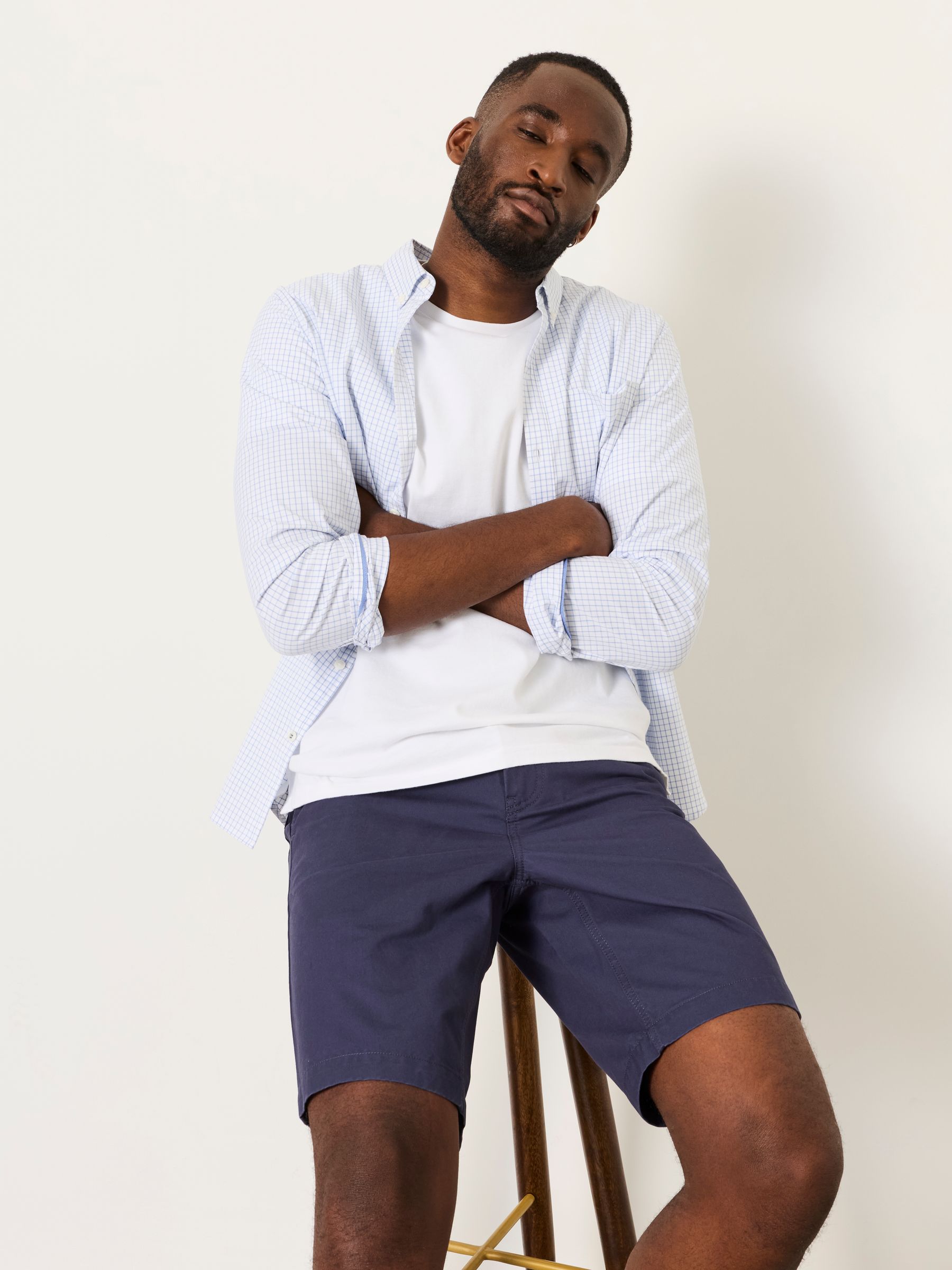 Selsey French Navy Pull On Shorts - Image 5 of 6