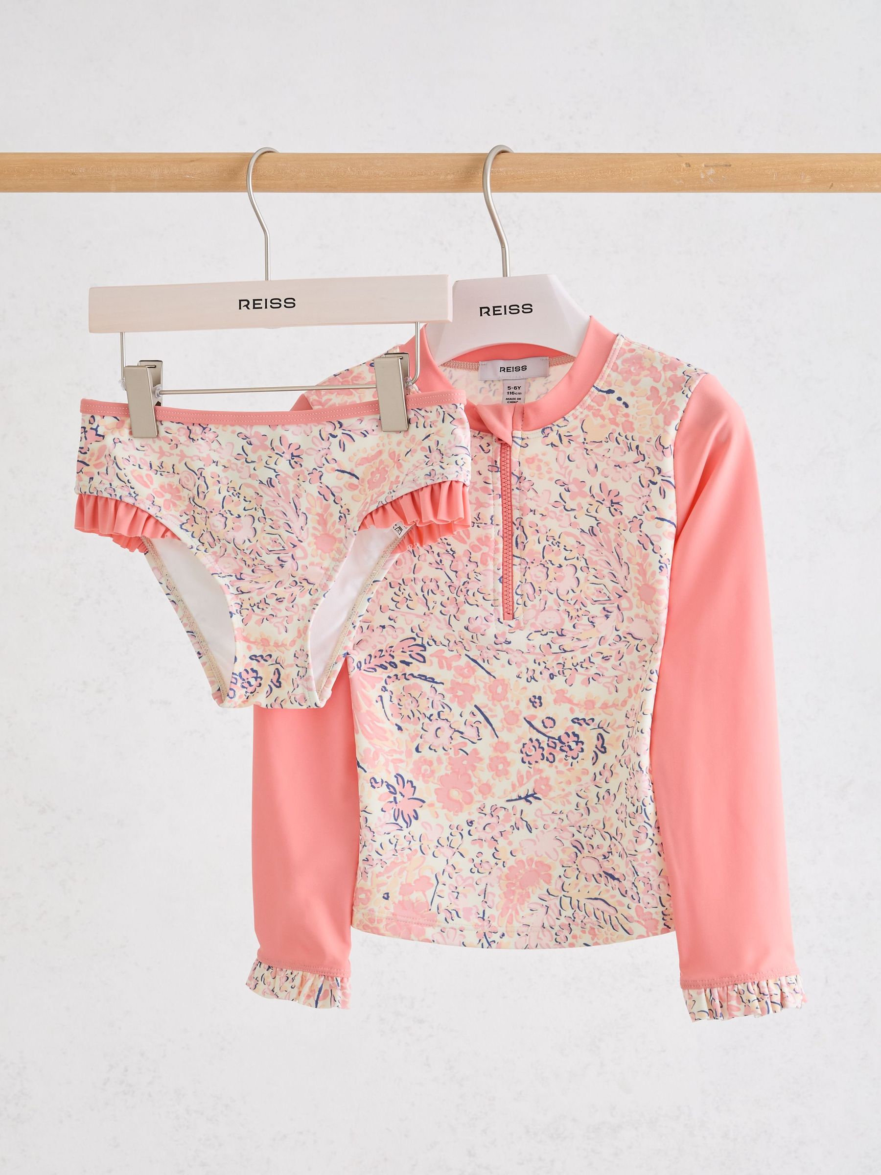 Rash Vests in Pink - Image 1 of 3