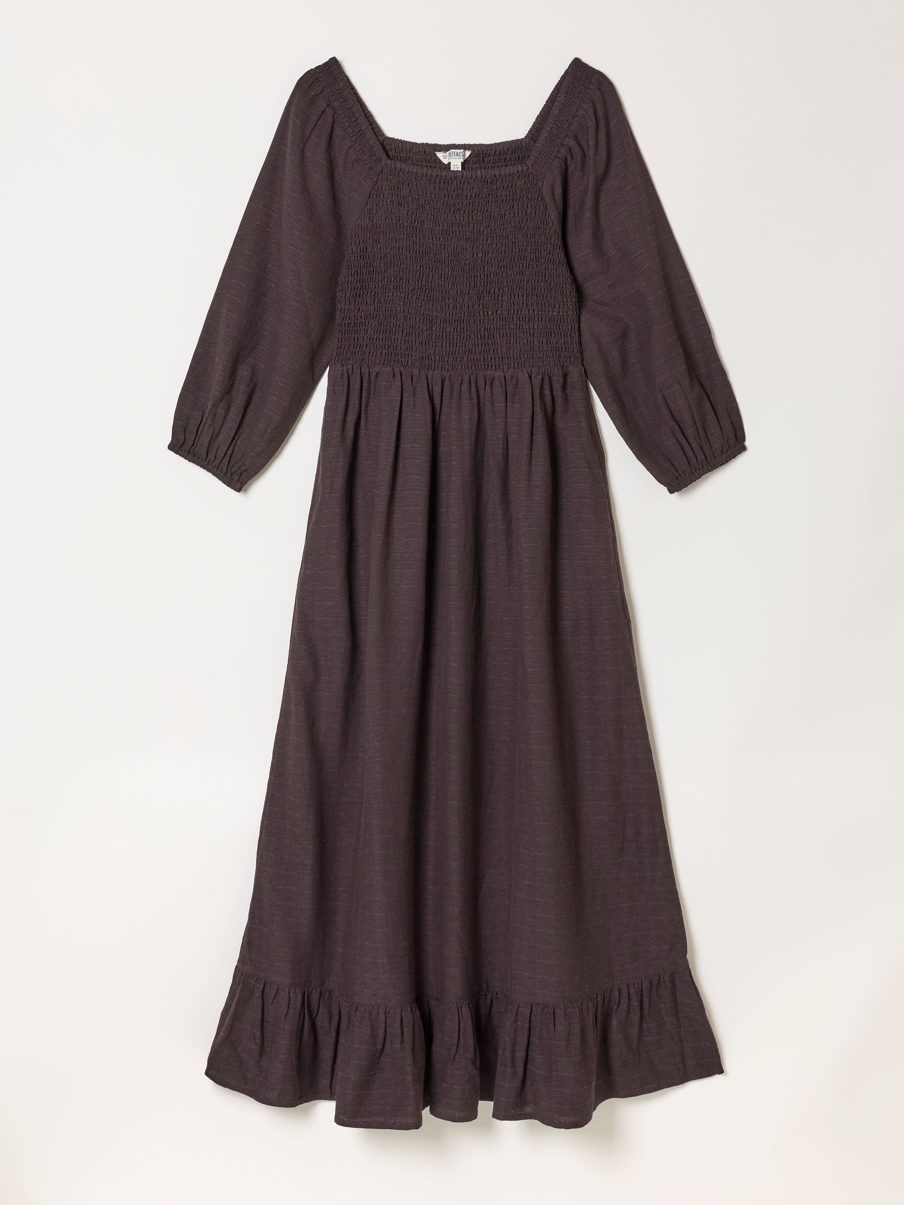 Adele Chocolate Brown Regular Midi Dress - Image 6 of 6 Adele Chocolate Brown Regular Midi Dress - Image 6 of 6