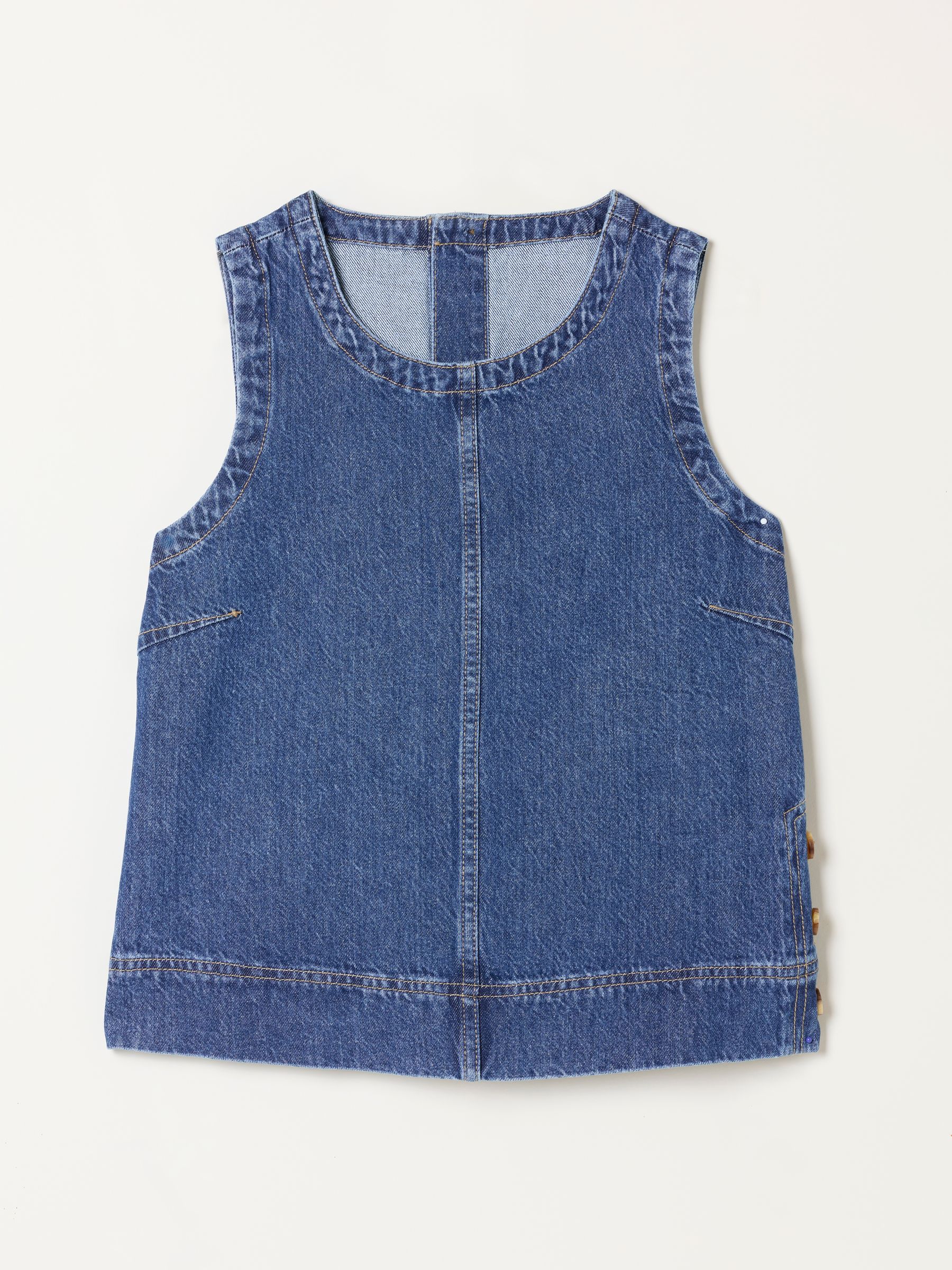 Dara Denim Regular Blouse - Image 6 of 6