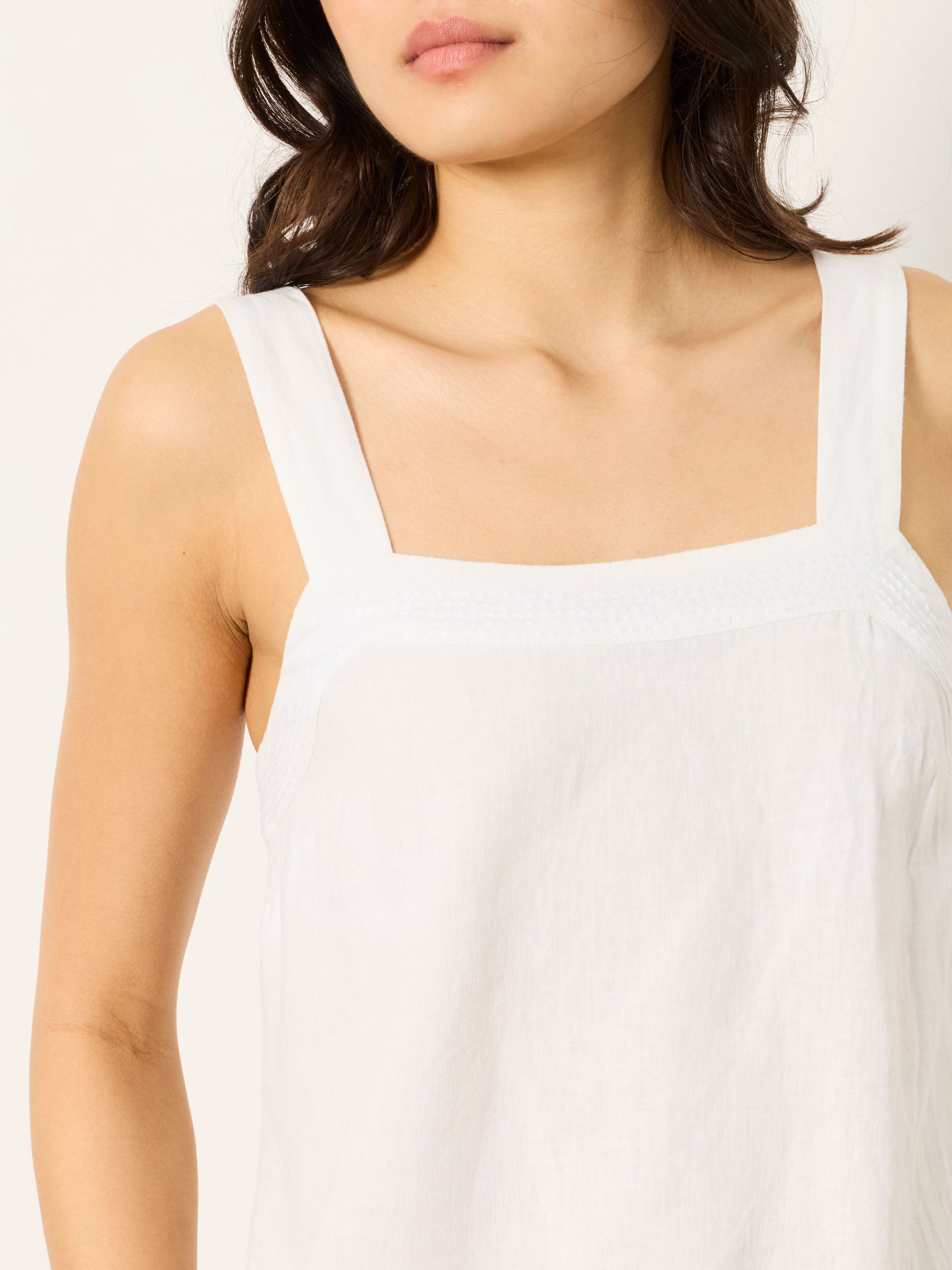 Joesie White Regular Stripe Cami - Image 3 of 6