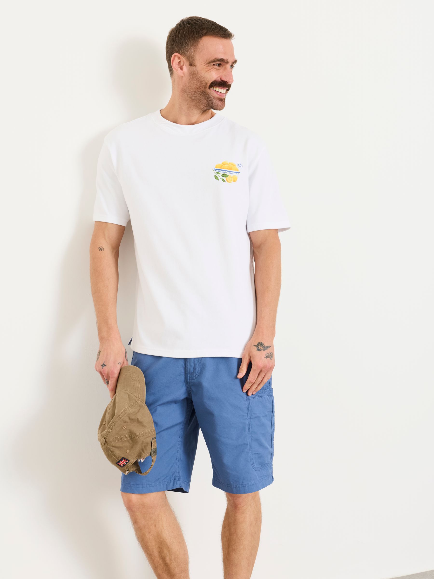 Burley Blue Lightweight Cargo Shorts - Image 5 of 5