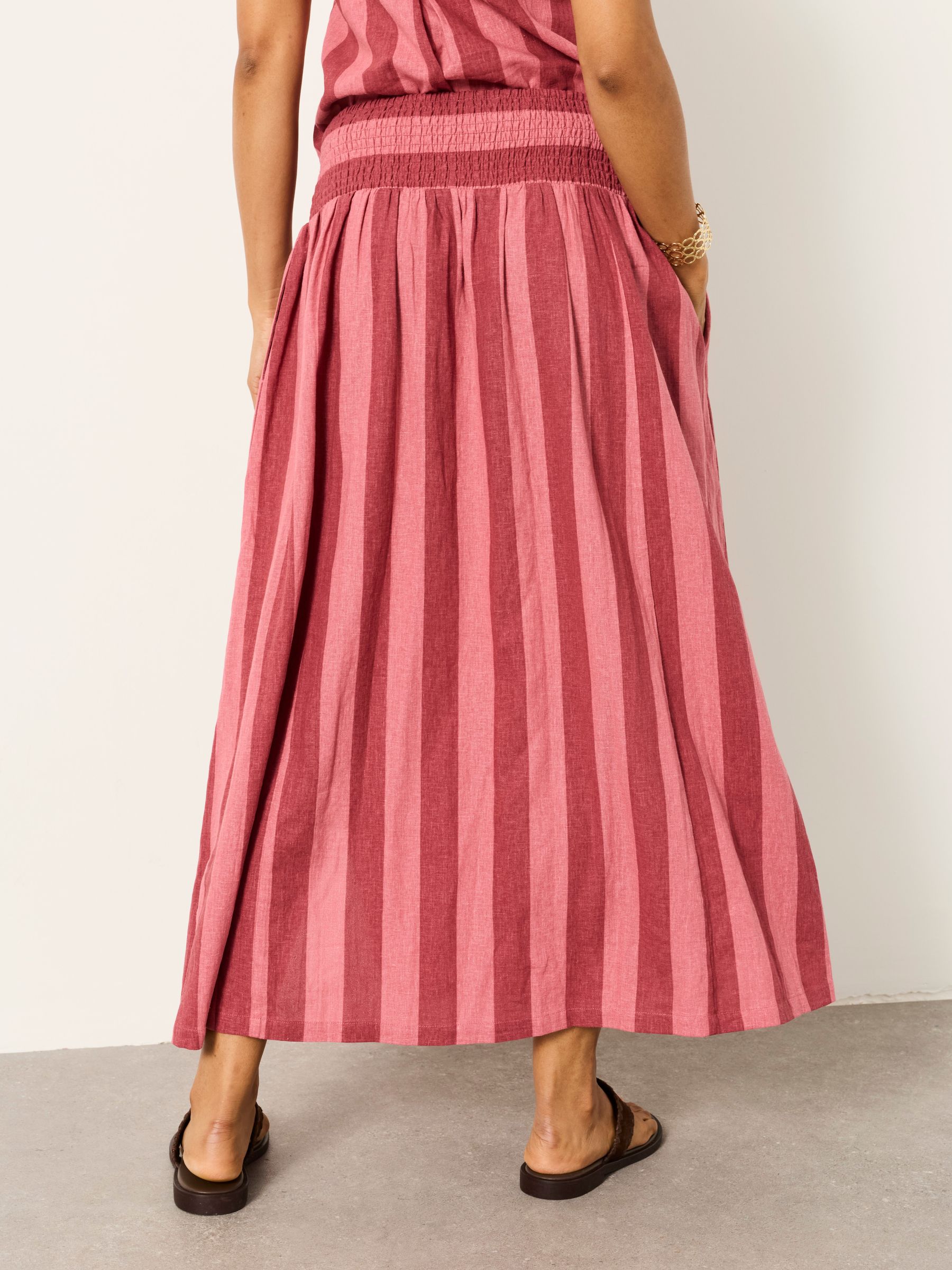 Kit Rust Red Midi Skirt - Image 2 of 6