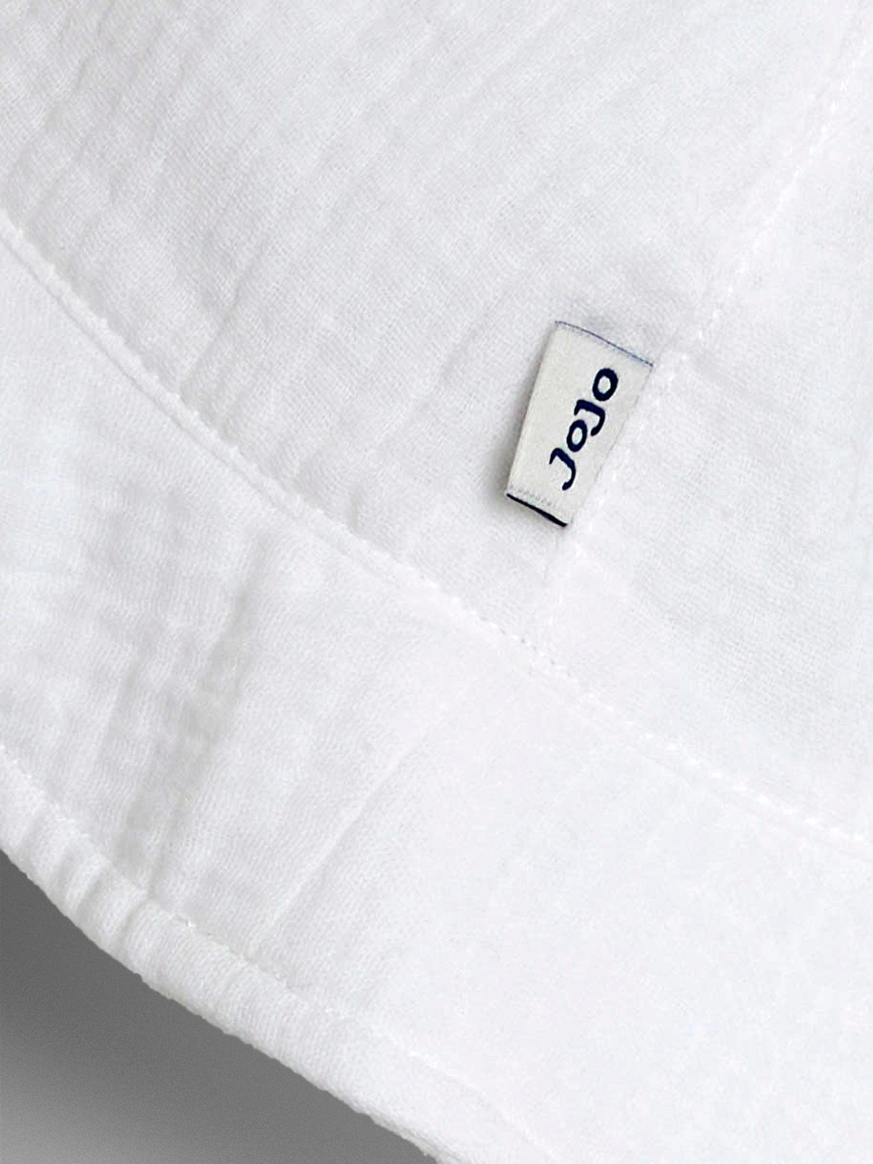 White Daisy Trim Seersucker Floppy Sun Hat - Image 3 of 3