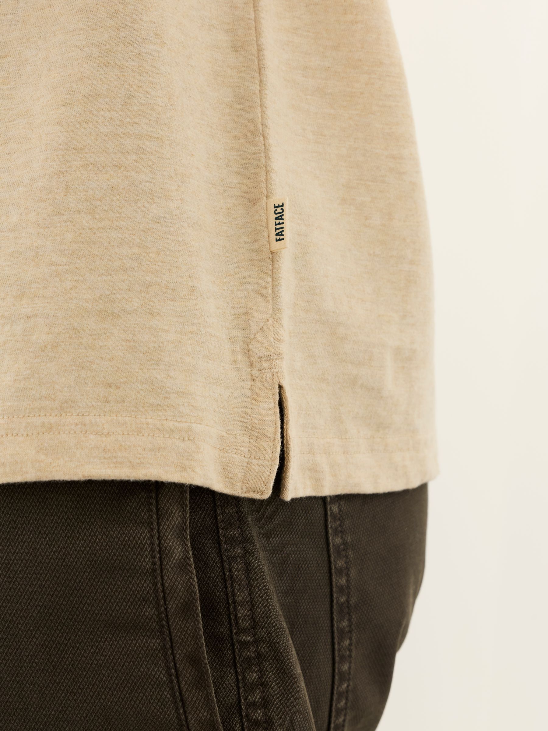 Natural Short Sleeve Woodside Henley - Image 5 of 6