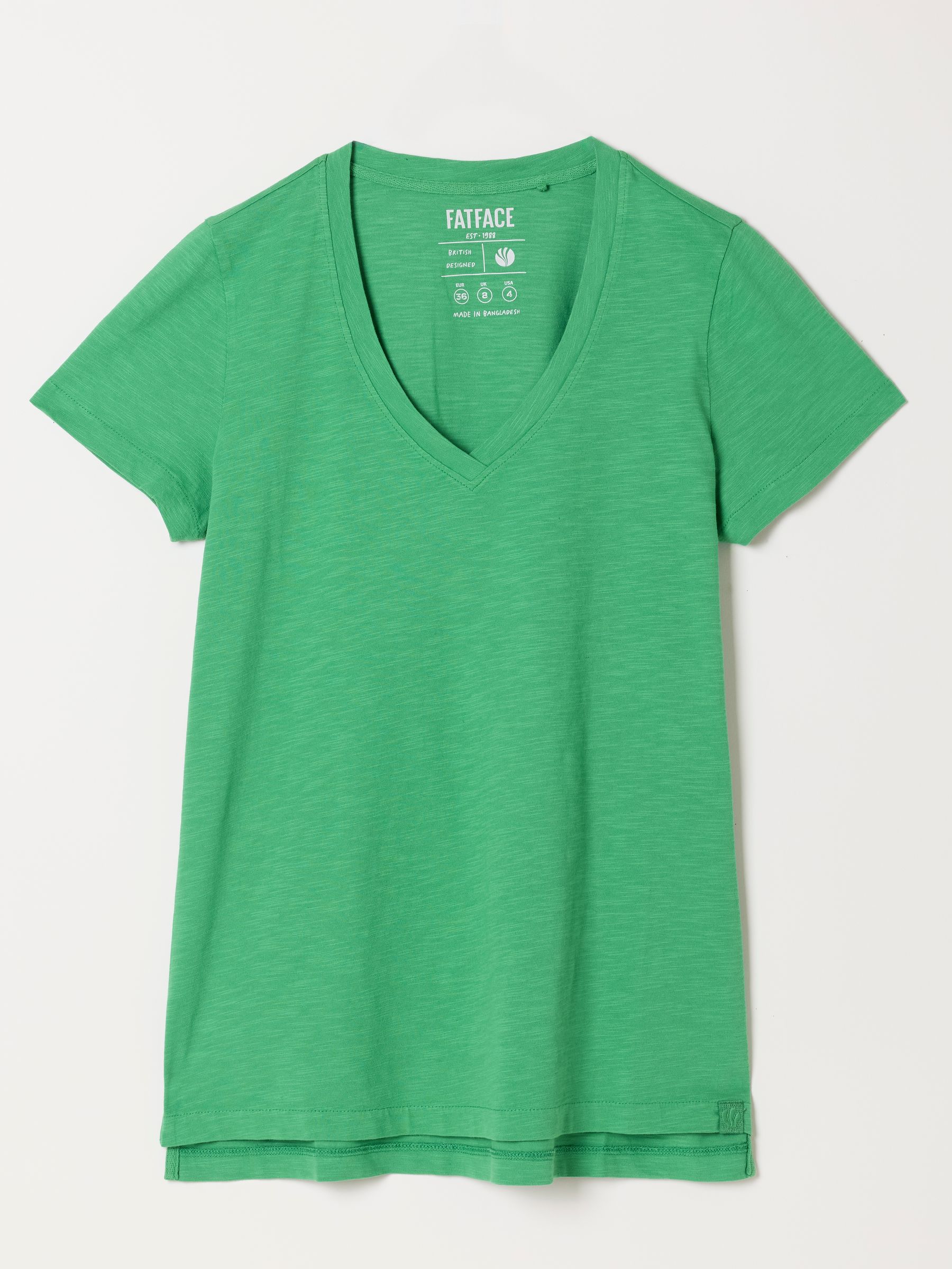 Demi Green V Neck T Shirt - Image 5 of 5