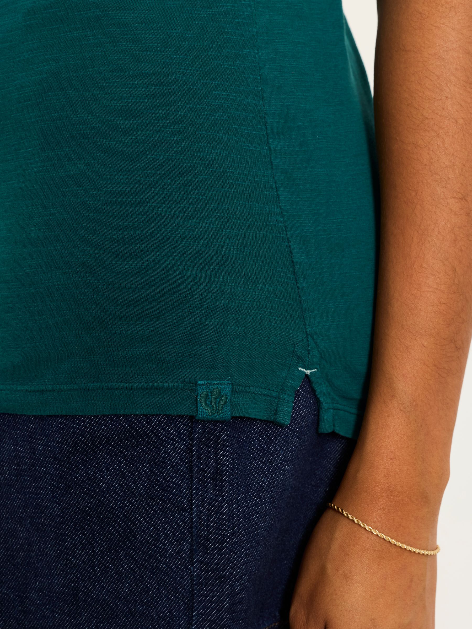 Ivy Teal Blue T Shirt - Image 3 of 5